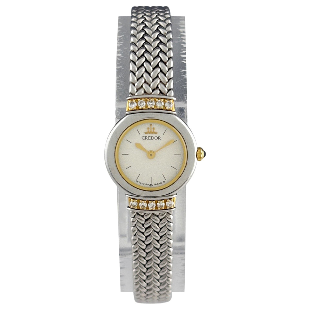 Montre Seiko Credor 1E70-0100 Ivoire avec cadran de 17 mm