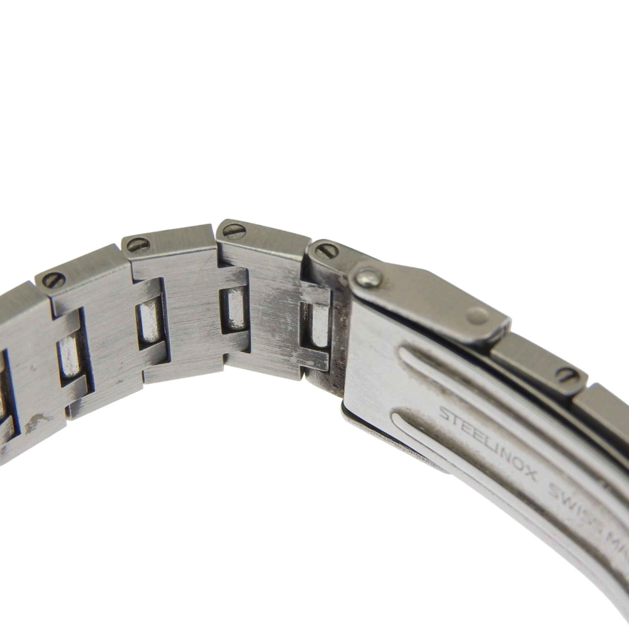 BVLGARI polshorloge BB26SSD roestvrij staal, quartz, analoog display, zwarte wijzerplaat, damesmodel