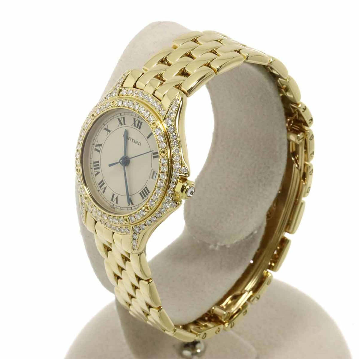 Cartier Panthère Cougar WF8003B9 Ivory Dial 26mm Watch