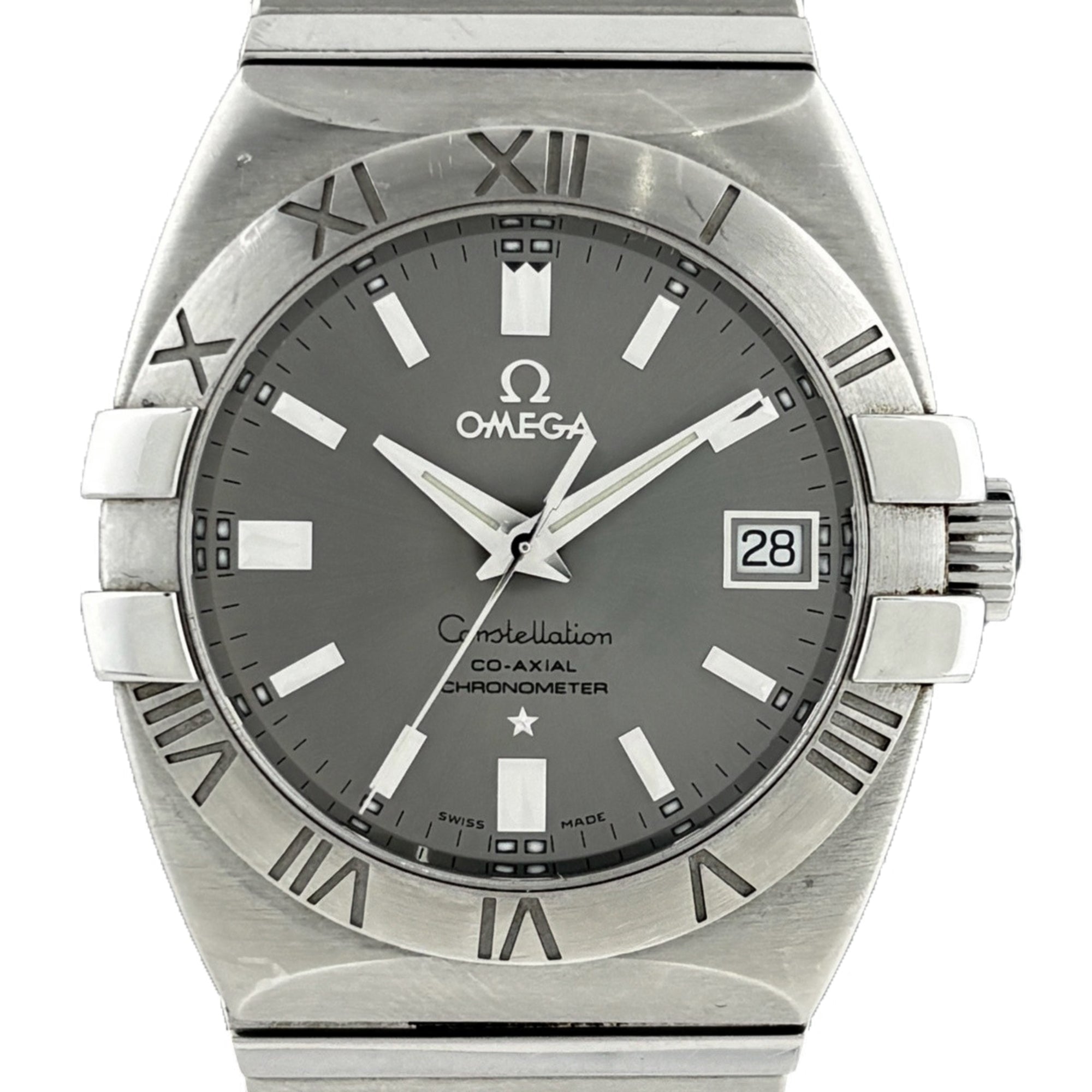 Omega Constellation Gray Dial 35mm Watch