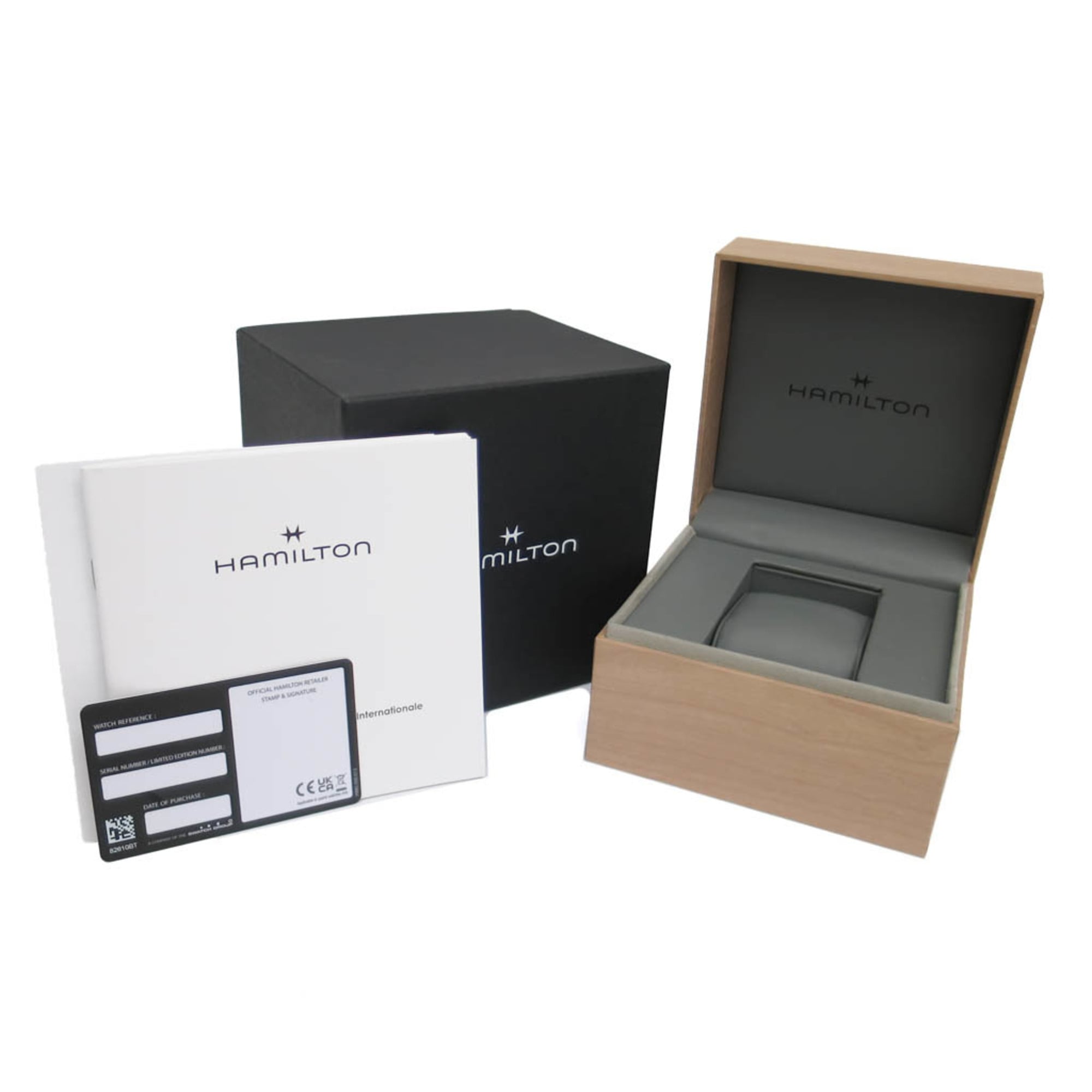 Hamilton Jazzmaster H32612135 Black Dial 42mm Watch