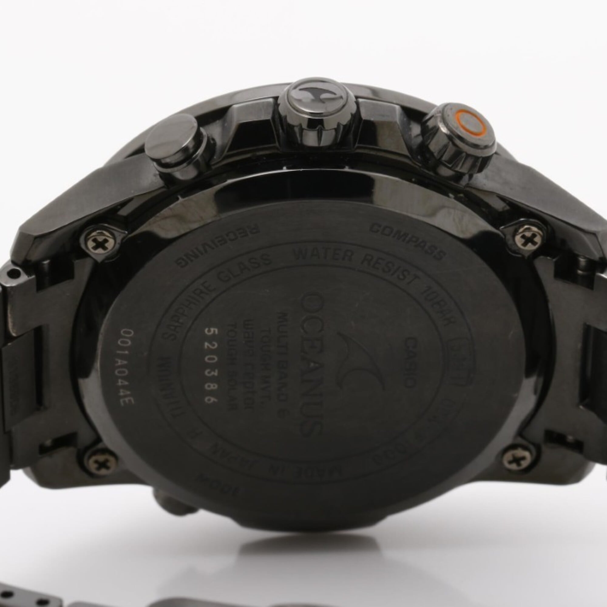 Montre Casio OCEANUS CACHALOT OCW-P1000B-1AJF Noir avec cadran de 45 mm