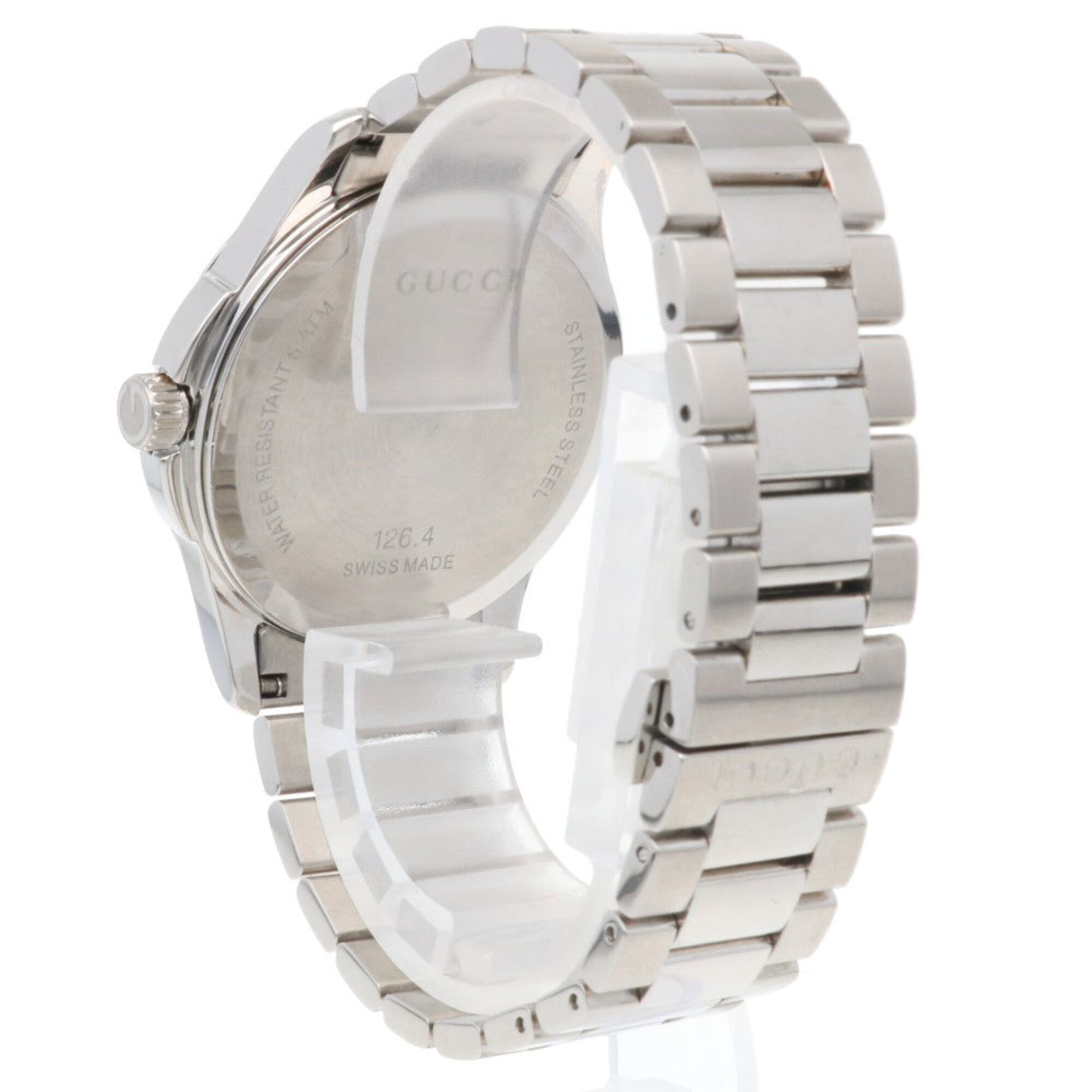 Gucci G-Timeless 126.4 Black Dial 39mm Watch