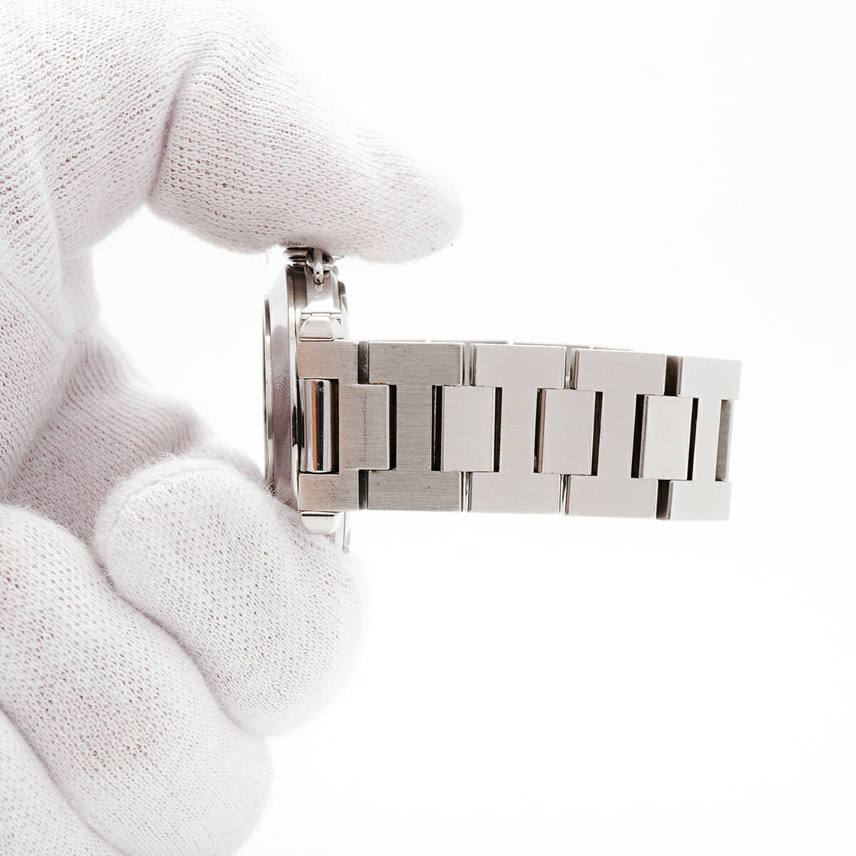 Cartier Pasha C W31023M7 horloge met zilveren wijzerplaat, 35 mm