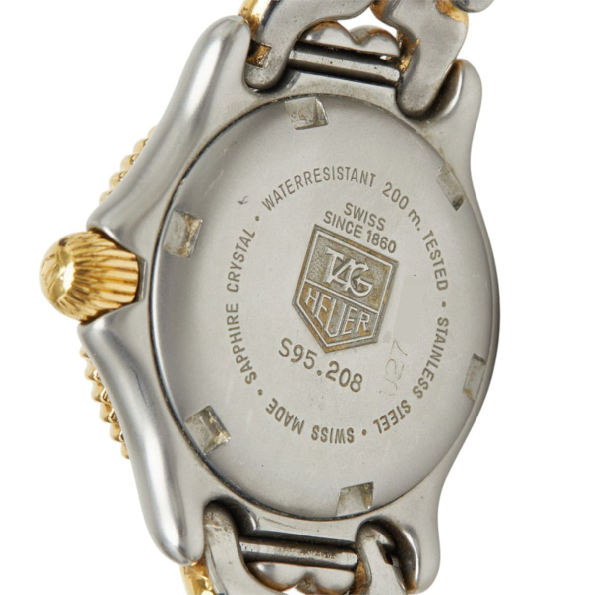 TAG Heuer Cell Professional S95.208, graues Zifferblatt, 24 mm Uhr