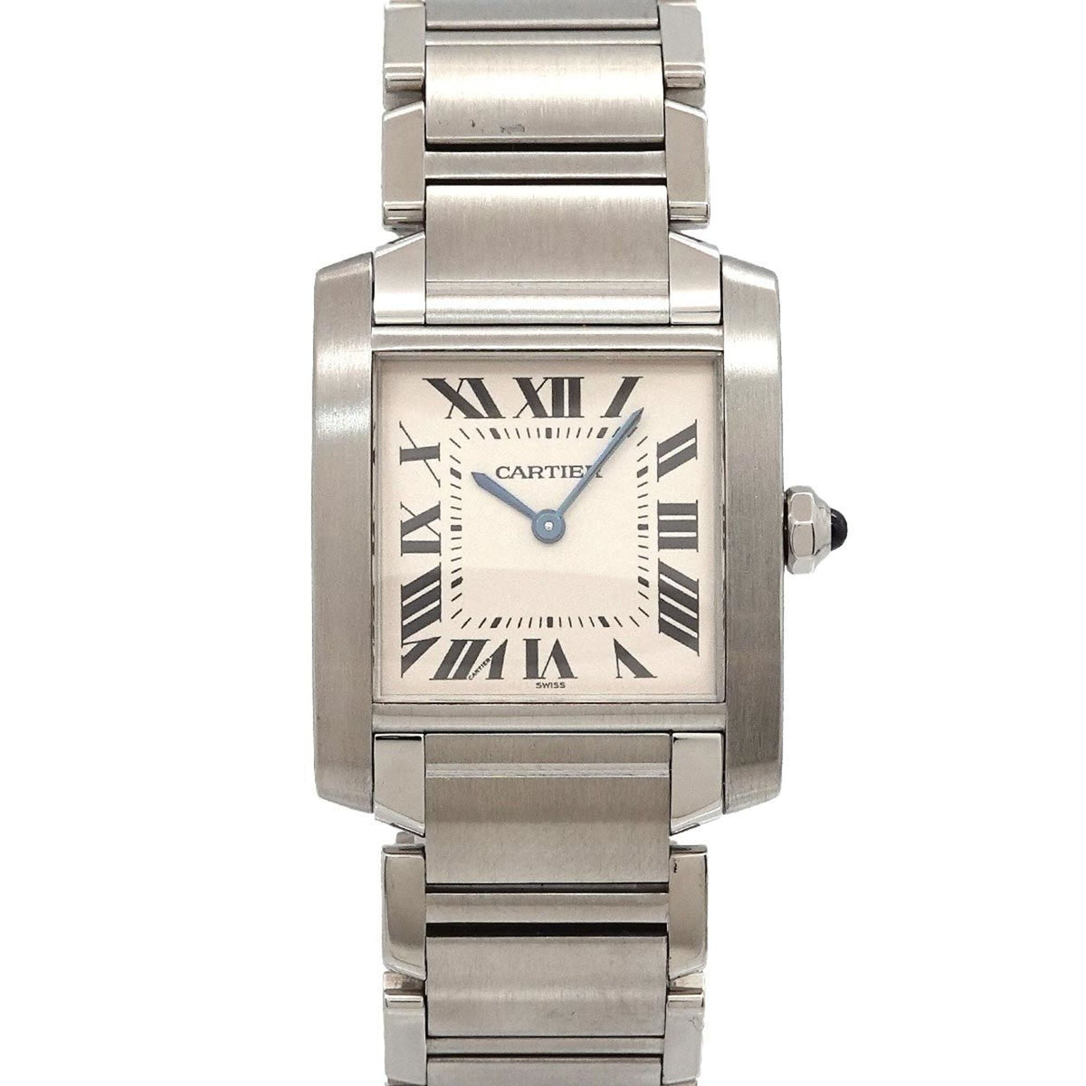 Cartier Tank Française MM W51003Q3 Ivory Dial 25mm Watch