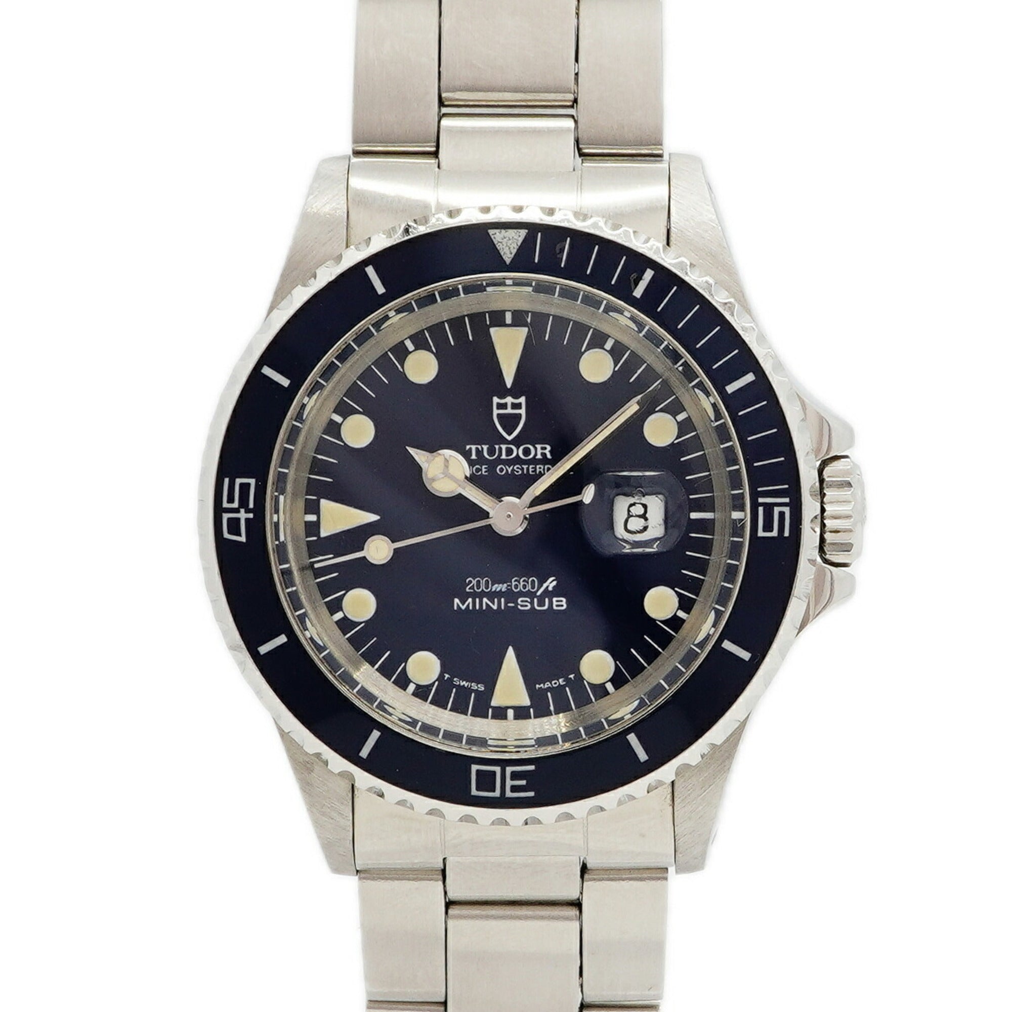 Tudor Prince Oysterdate 73090 Blue Dial 32mm Watch