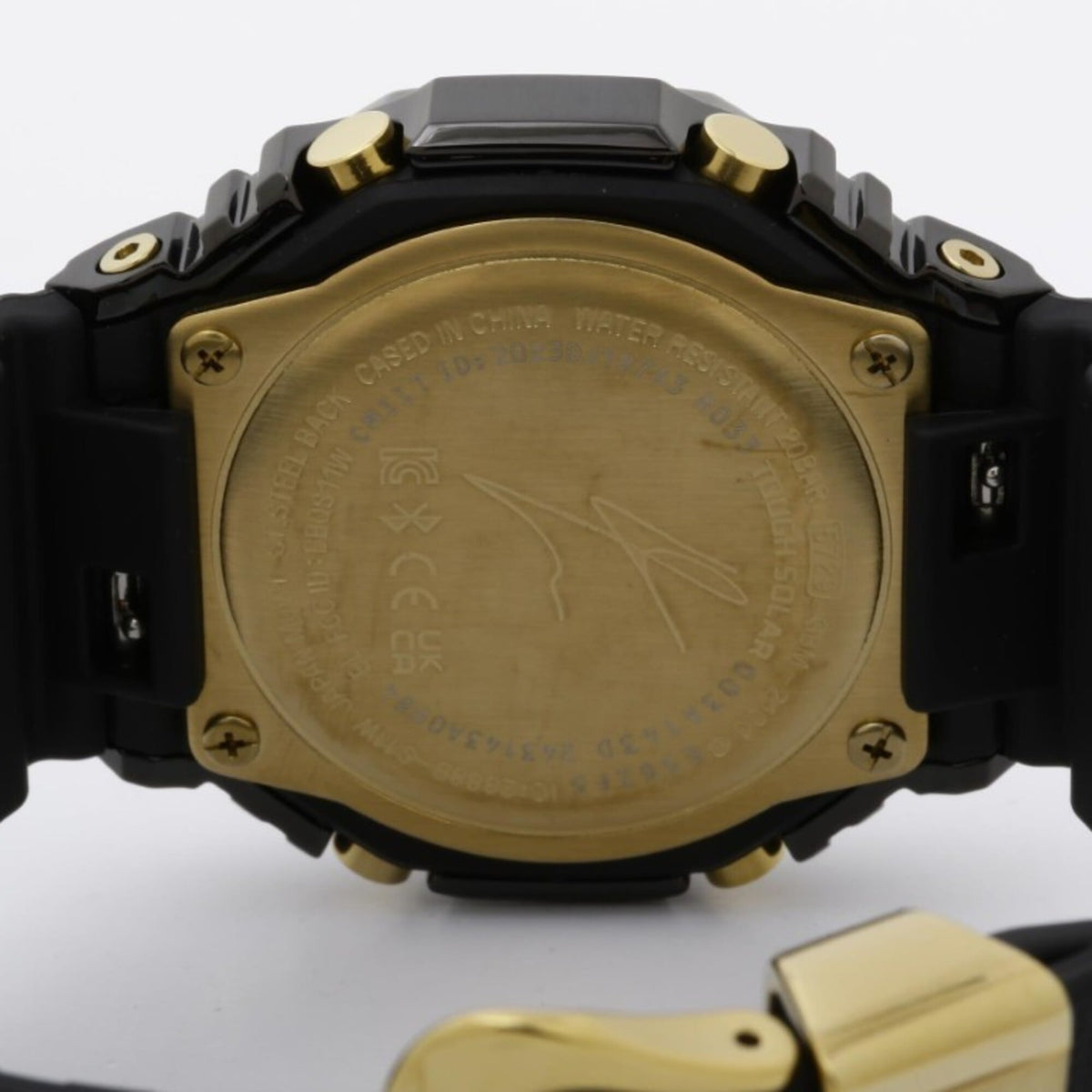Casio G-SHOCK Rui Hachimura Signature-model GBM-2100RH-1AJR Horloge met gouden wijzerplaat, 44 mm