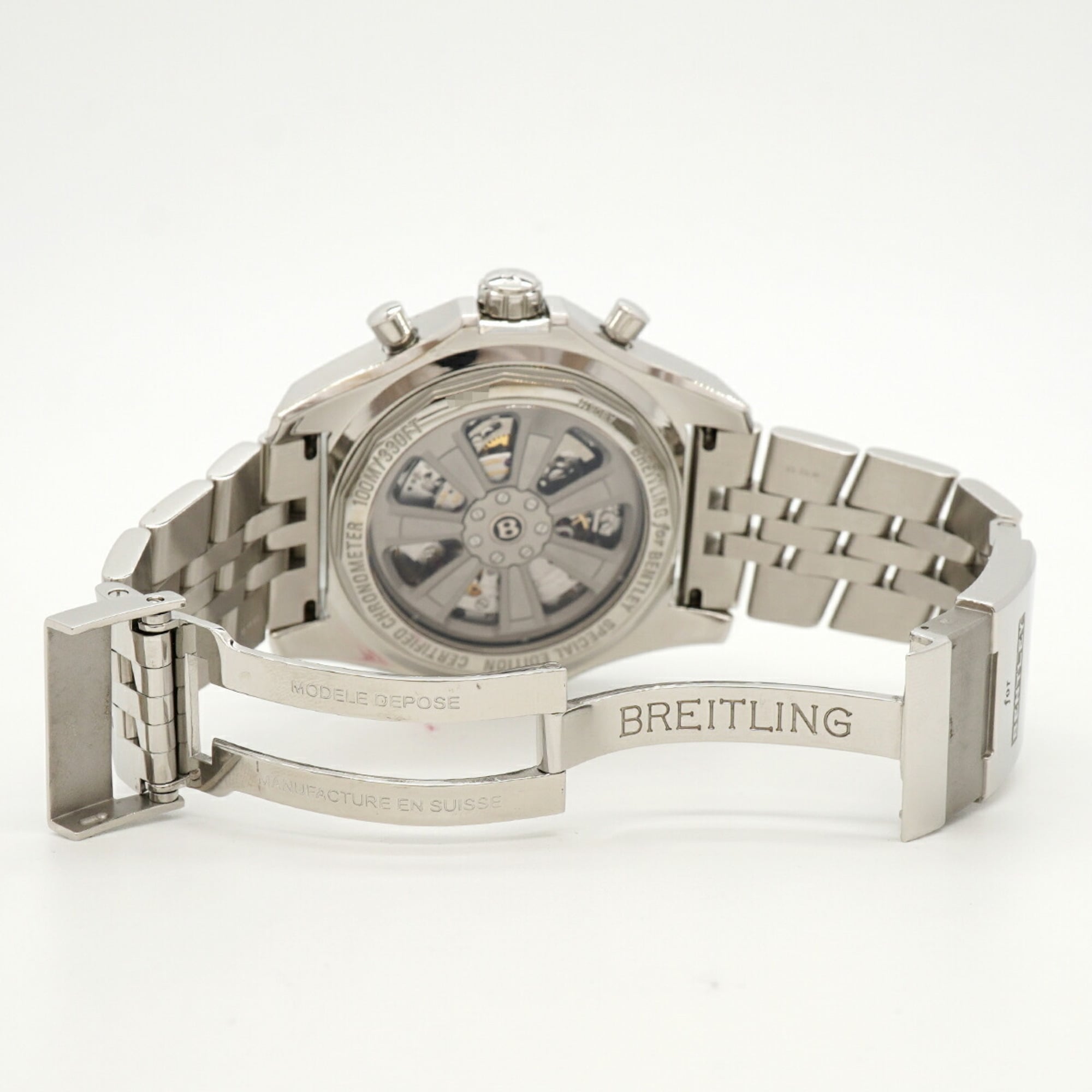 Breitling Bentley AB0611 Silver Dial 49mm Watch