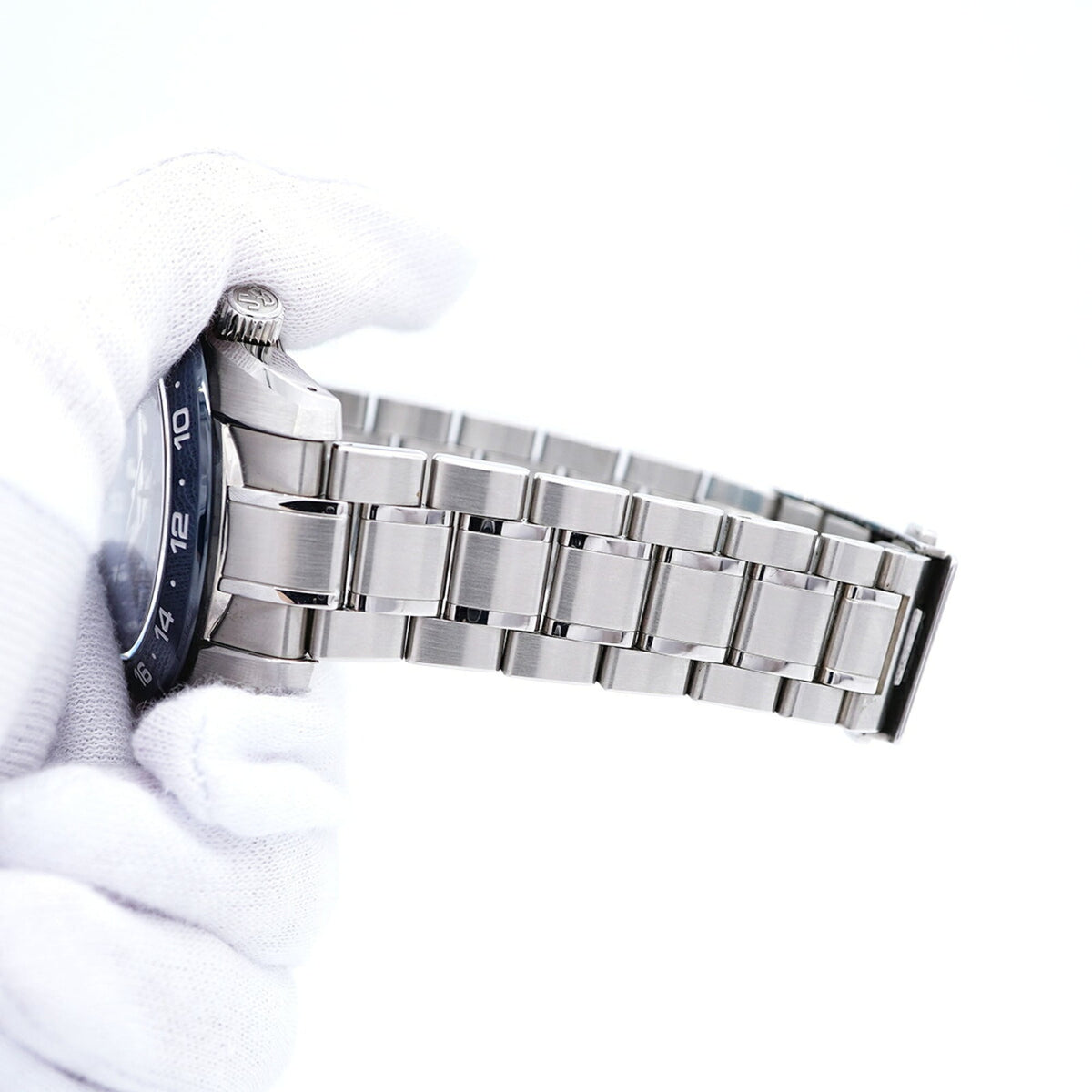 Montre Grand Seiko Collection Grand Sport Gmt Spring Drive SBGE255/9R66-0BB0 Cadran bleu 40mm