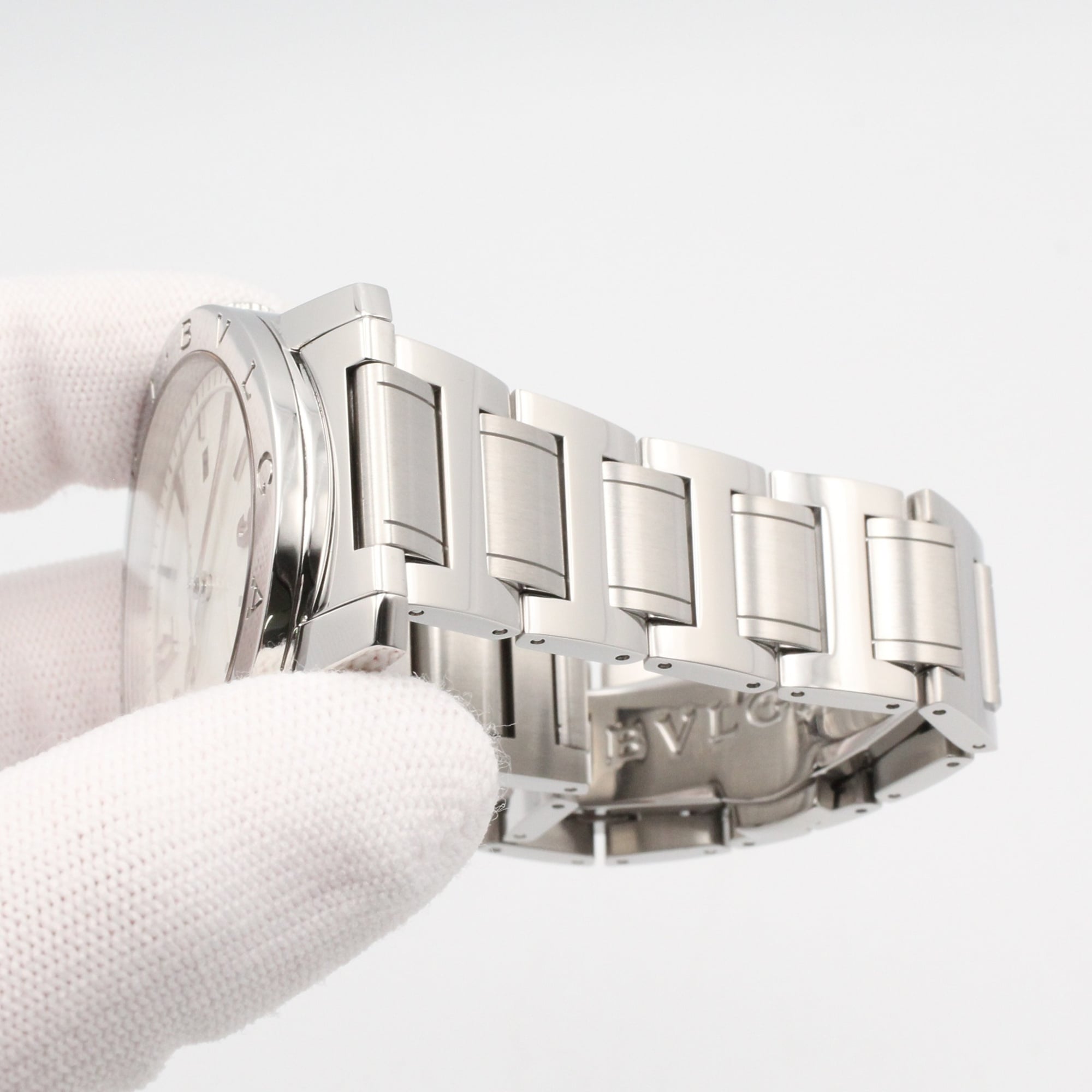 Bulgari BVLGARI Stainless Steel White BB41S