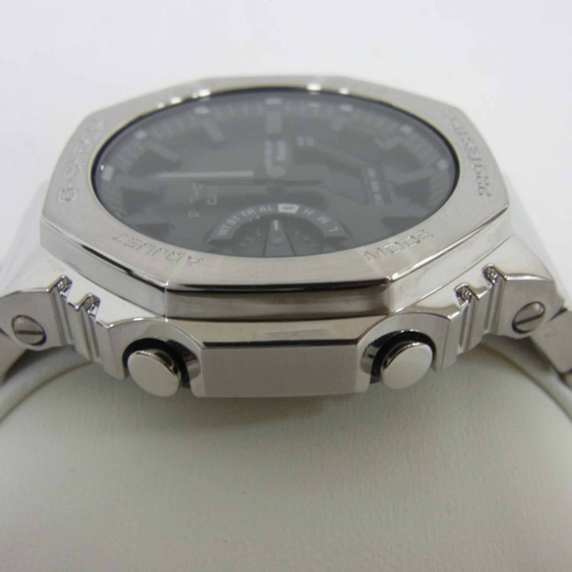 CASIO G-SHOCK FULL METAL 2100 Series GM-B2100SD-1AJF Gray Silver Stainless Steel Men's Watch