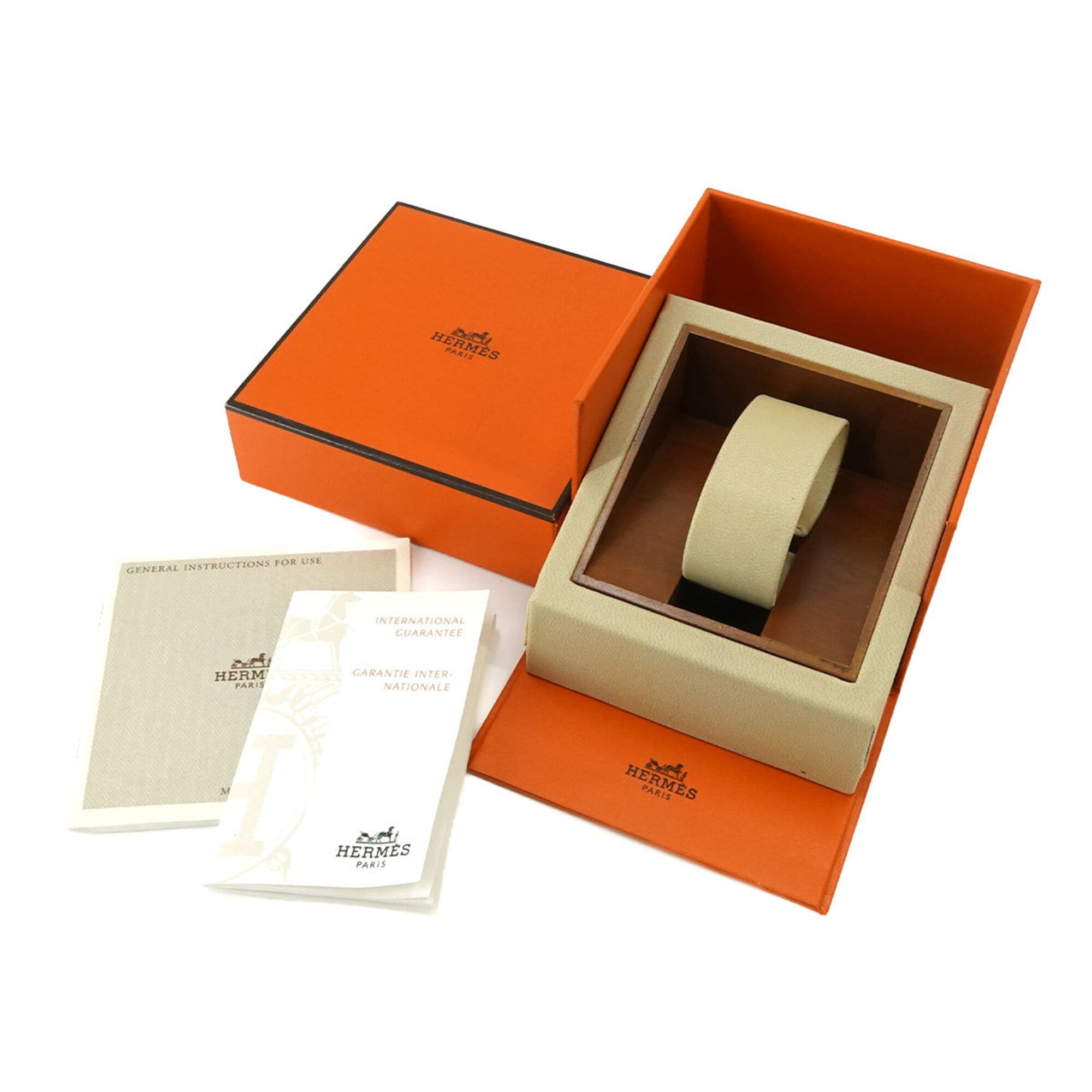Hermes Larry RA1 210 Gray Dial 20mm Watch