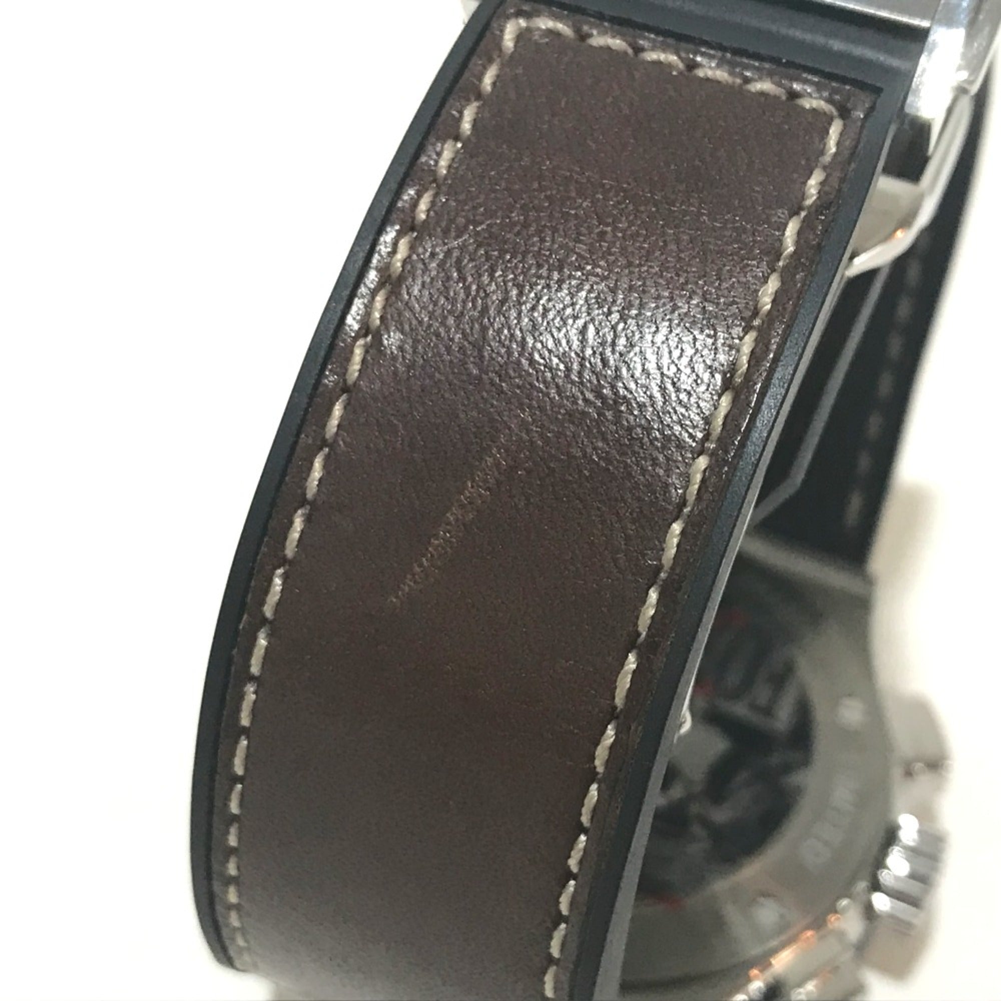 Hublot 521.NC.0589.VR.OPX14 Forbidden X Automatik mit ZigarrenBox ArmbanduhrSilber Armband mit Braun Band