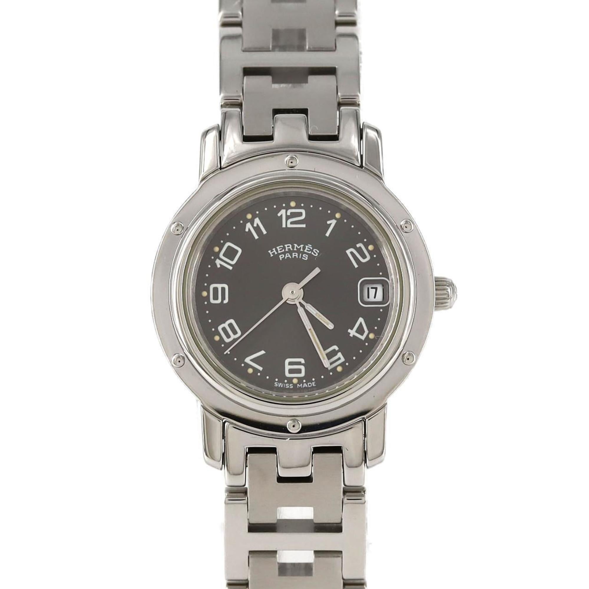 Hermès Clipper CL4.210 Stainless Steel Quartz Watch