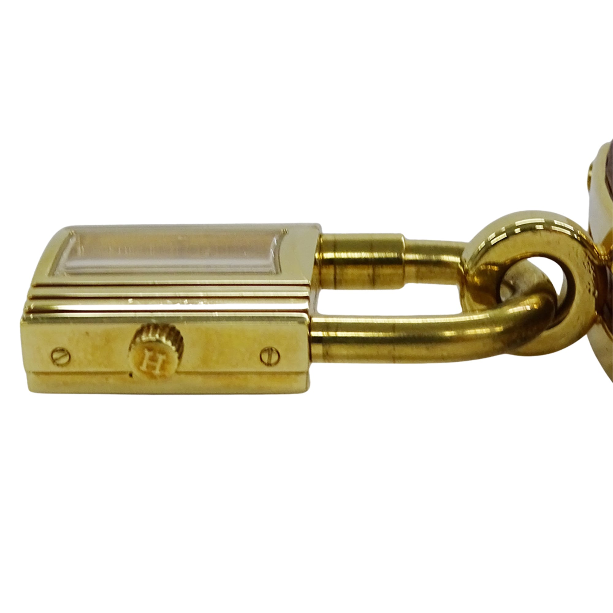 Hermes Kelly KE1.201 Gold Dial 20mm Watch