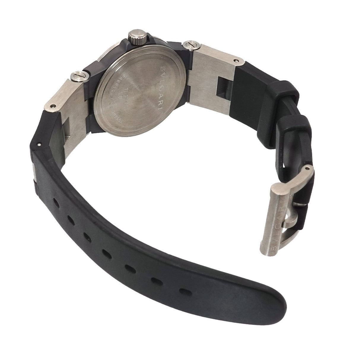 Bvlgari Diagono Titanium TI32TA Black Dial 32mm Watch