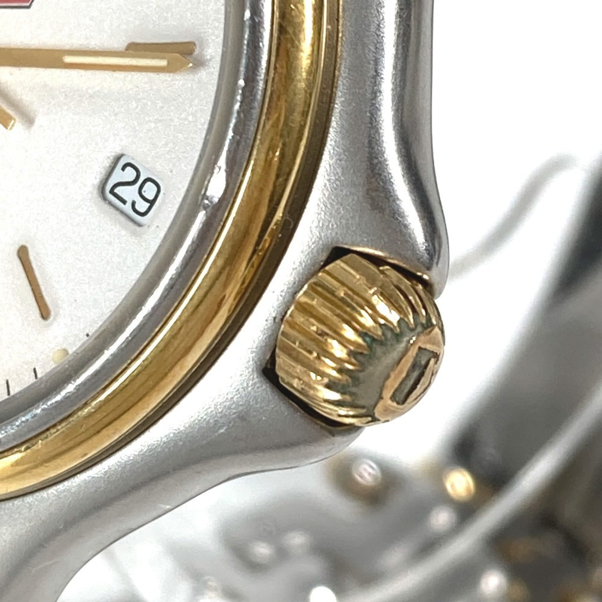TAG HEUER S05.013M Cell Series Professional 200 Zweifarbig Herrenuhr, Edelstahl/GP, Silber