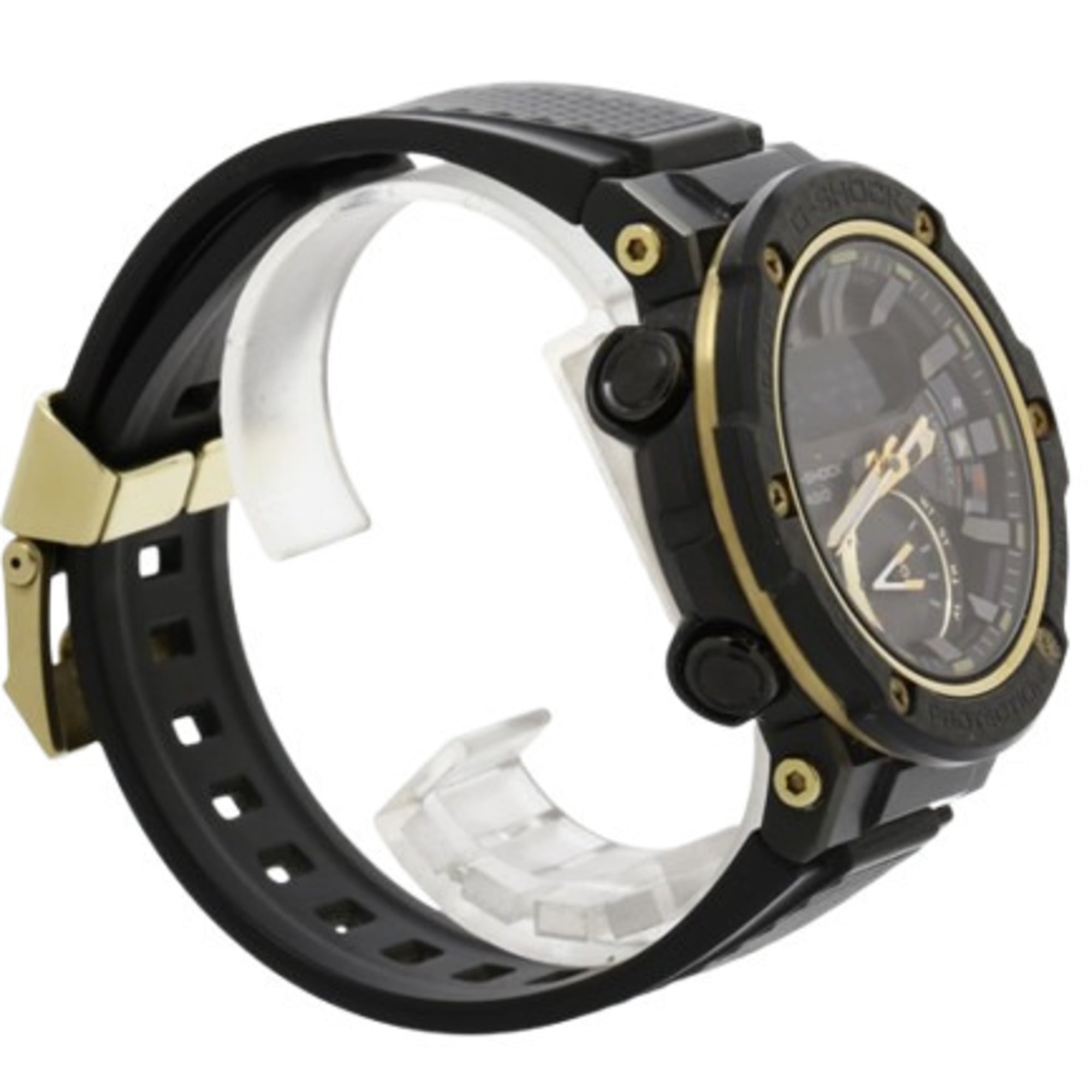 CASIO G-SHOCK G-STEEL GST-B200X-1A9JF herenhorloge, zwart koolstofvezel, roestvrij staal, kunsthars, Bluetooth, zonne-energie, analoog-digitaal