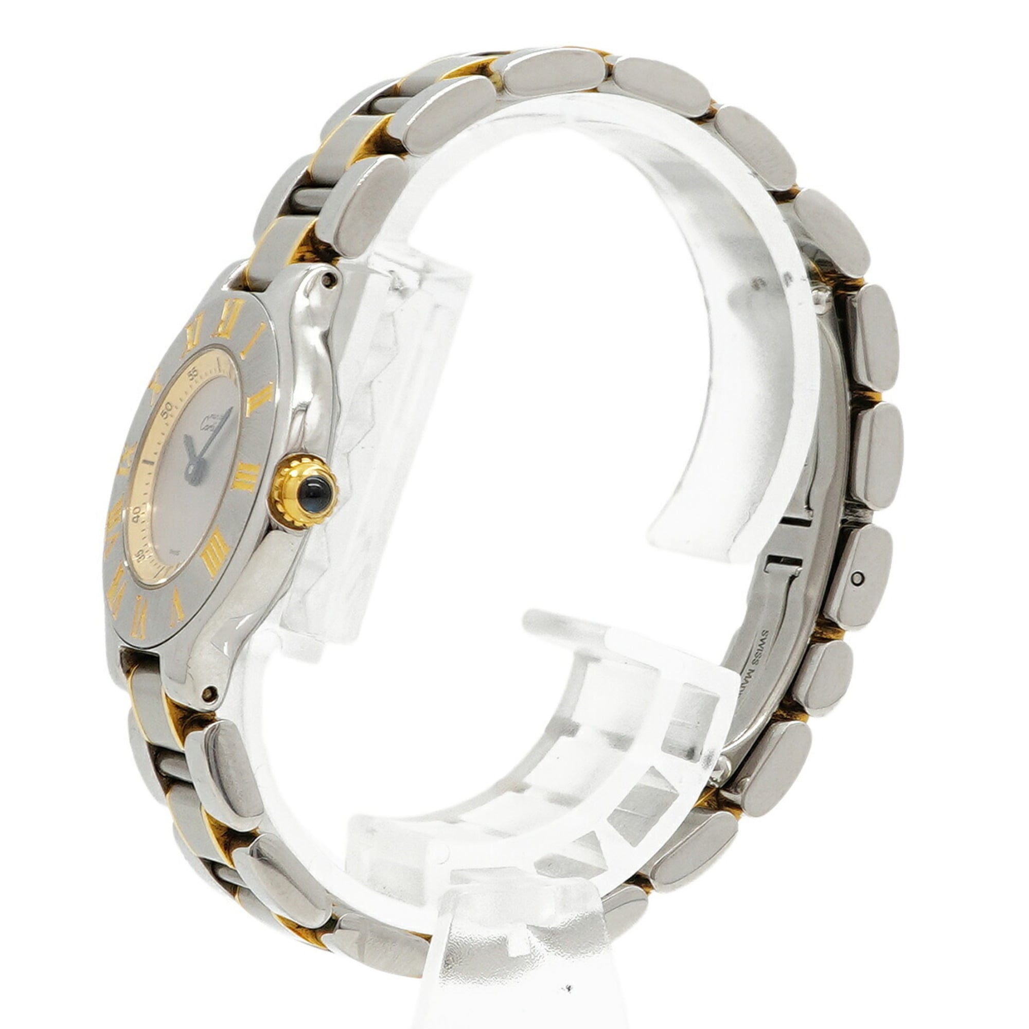 Cartier Must 21 SM W10073R6 Silver Dial Wo