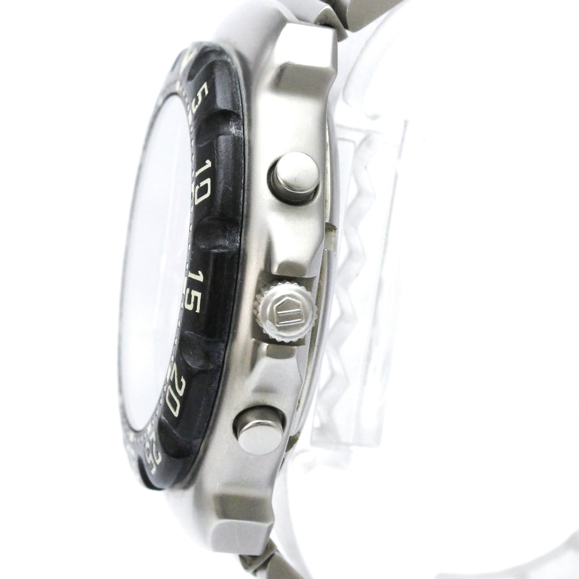 TAG Heuer 2000 Series CA1211 Black Dial 38mm Watch