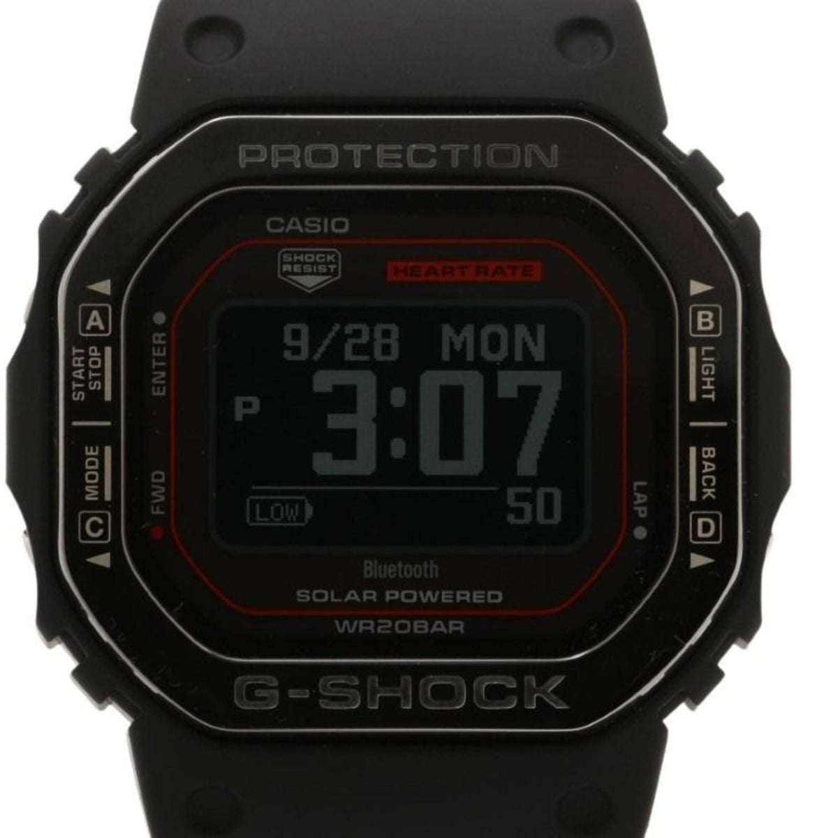 Montre Casio G-SHOCK G-SQUAD série 5600 DW-H5600MB-1A4JR Noir cadran de 44 mm