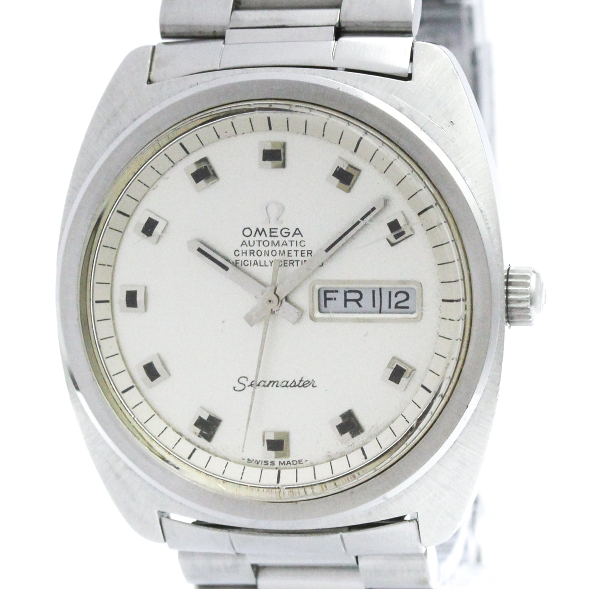 Omega Constellation 168.034 Silver Dial 38mm Watch