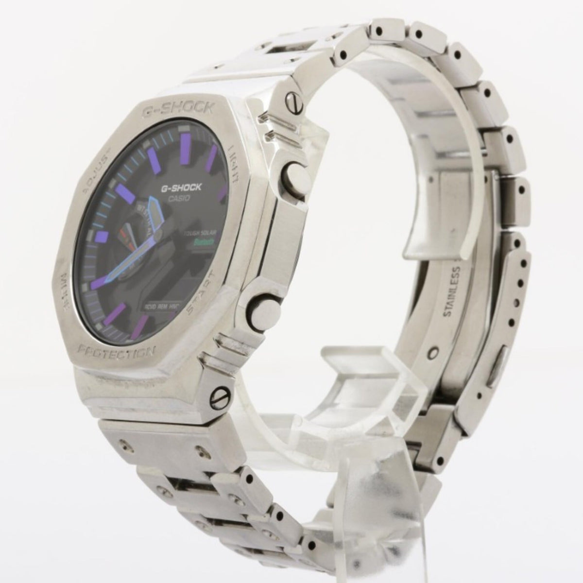 Casio G-SHOCK FULL METAL 2100 Series GM-B2100PC-1AJF Black Dial 44mm Watch