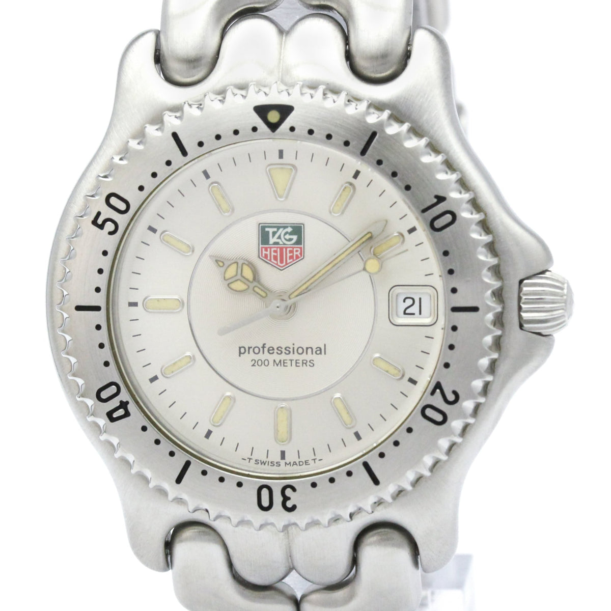 Montre TAG Heuer Sel WG111B, cadran argenté, 38 mm