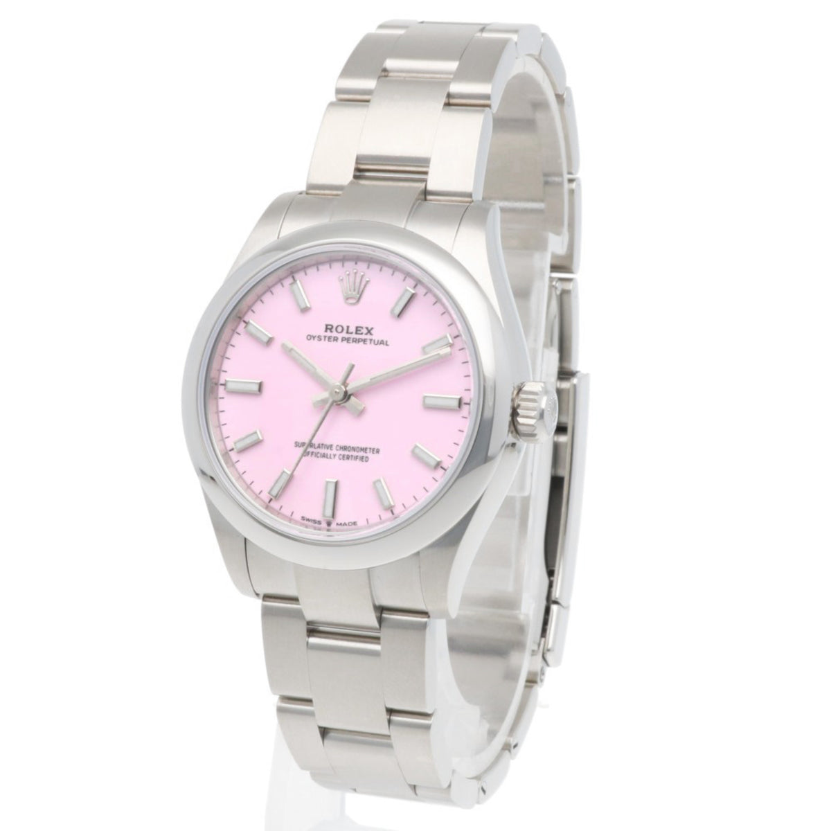 Rolex Oyster Perpetual 277200 Rosa Zifferblatt 31 mm Uhr