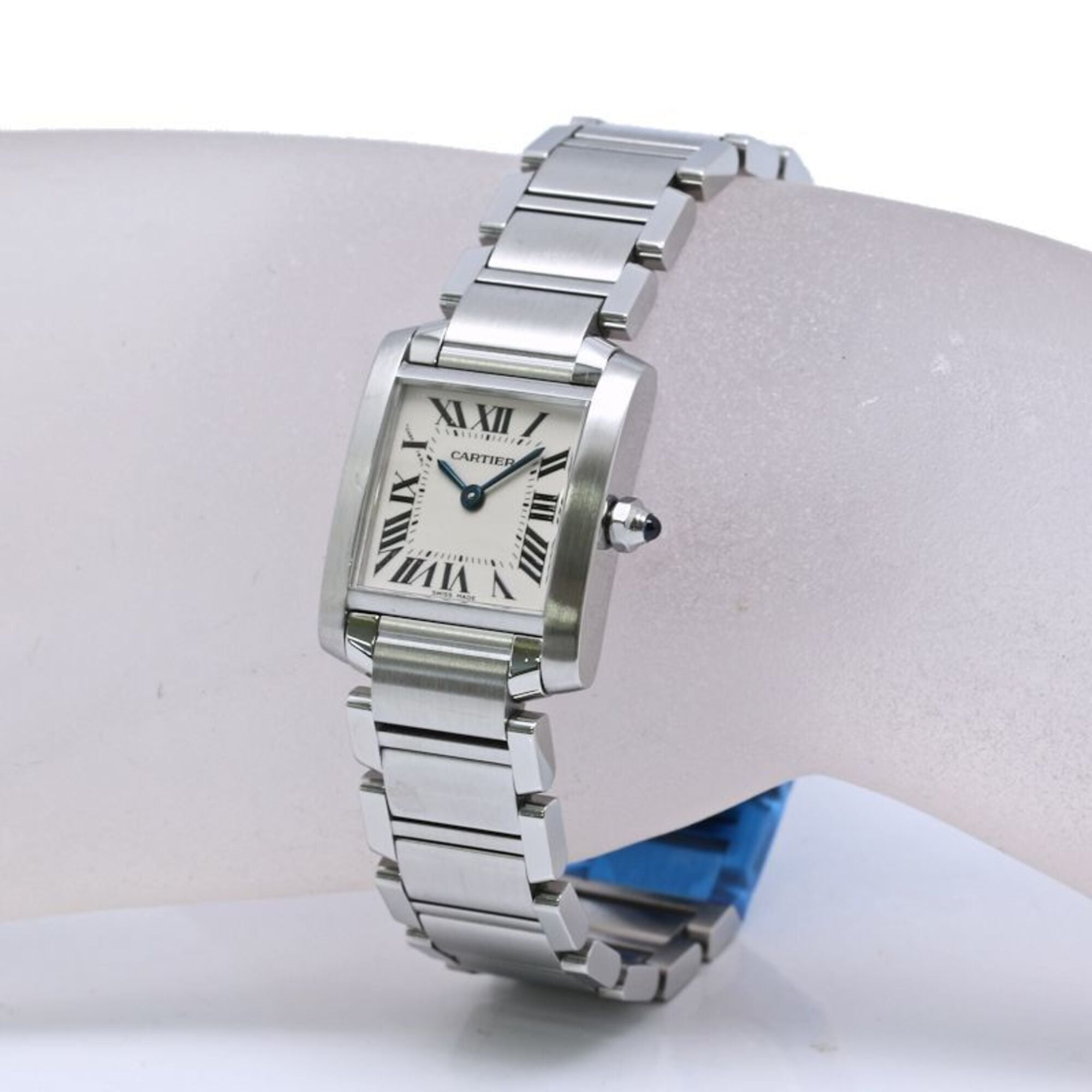 Cartier Tank W51008Q3 Ivory Dial 20mm Watch