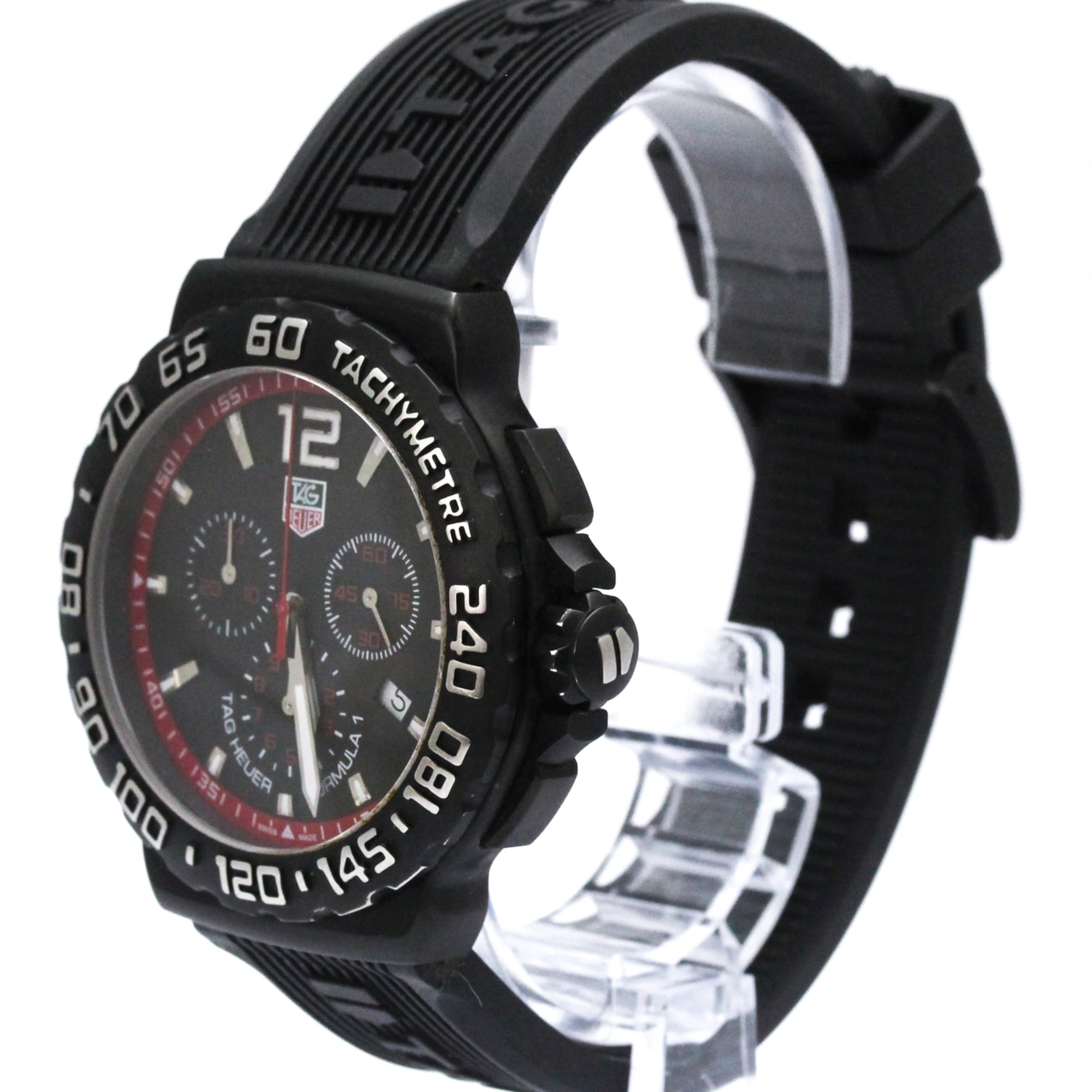 TAG HEUER Formula 1 Chronograph Steel Quartz Watch CAU1116 Polished