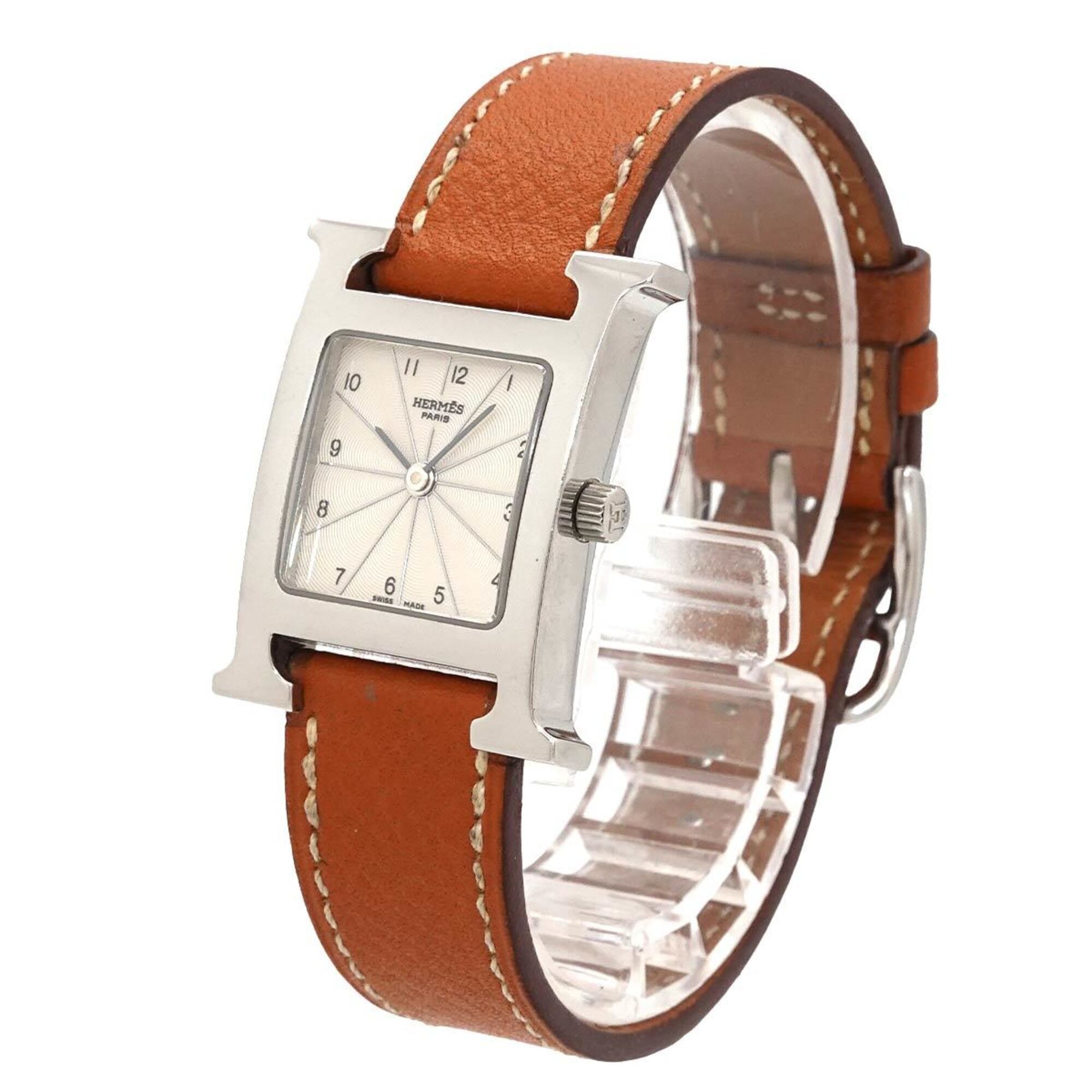 Hermes H- Silver Dial 21mm Watch