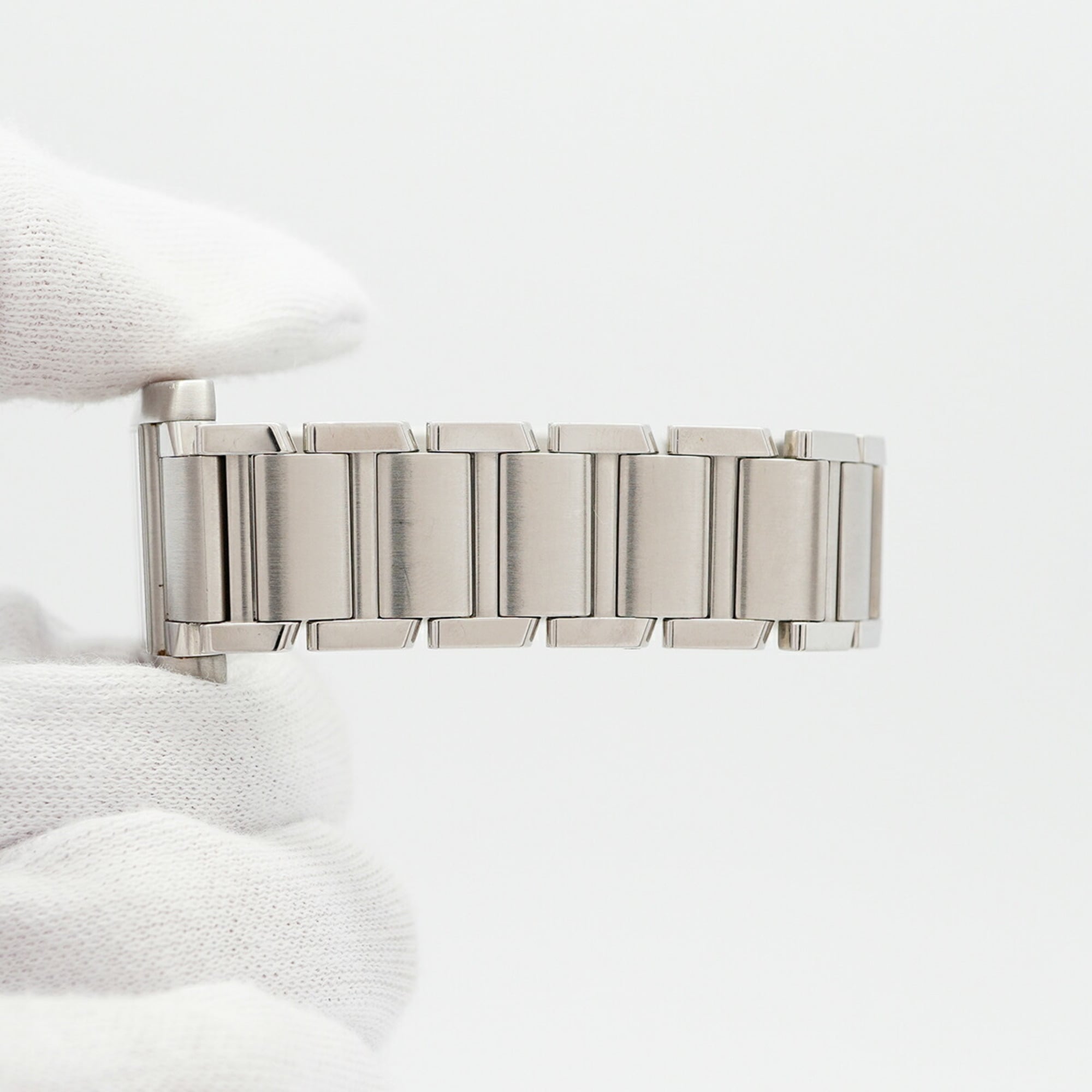 Cartier Tank W51003Q3 Ivory Dial Stainless steel 25mm Watch