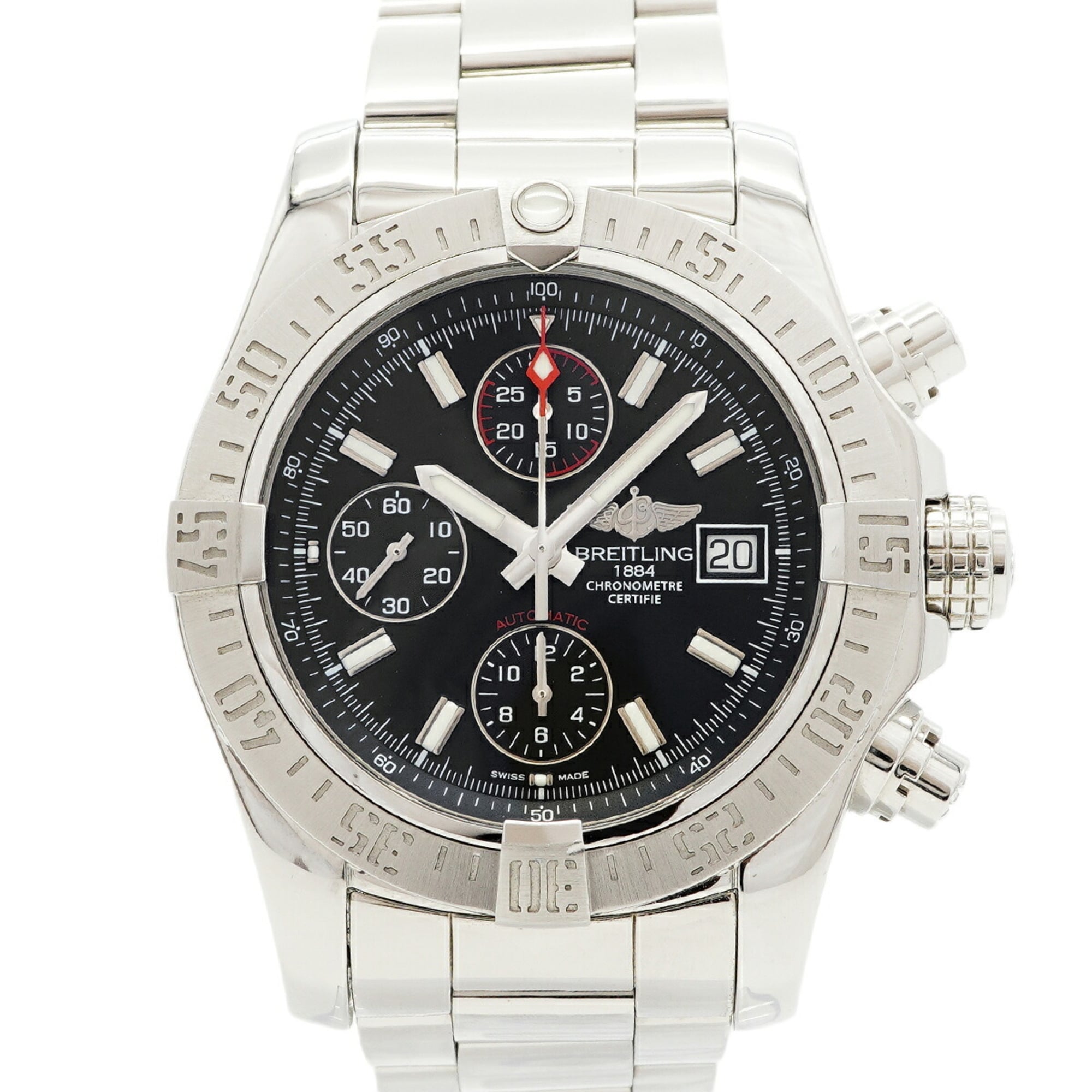 Breitling Avenger II A1338111 A13381 Black Dial