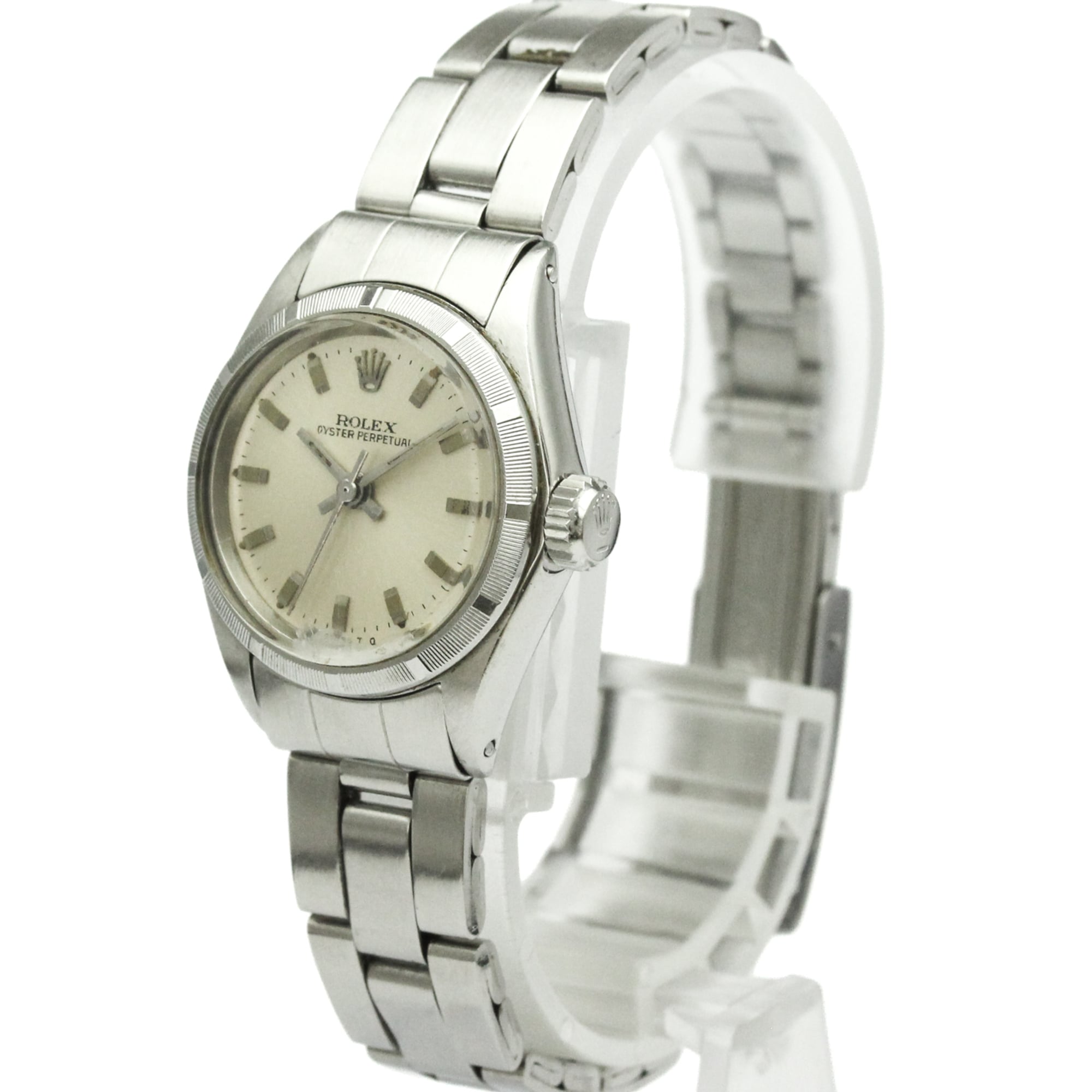 ROLEX Oyster Perpetual 6623 Steel Automatic Ladies Vintage