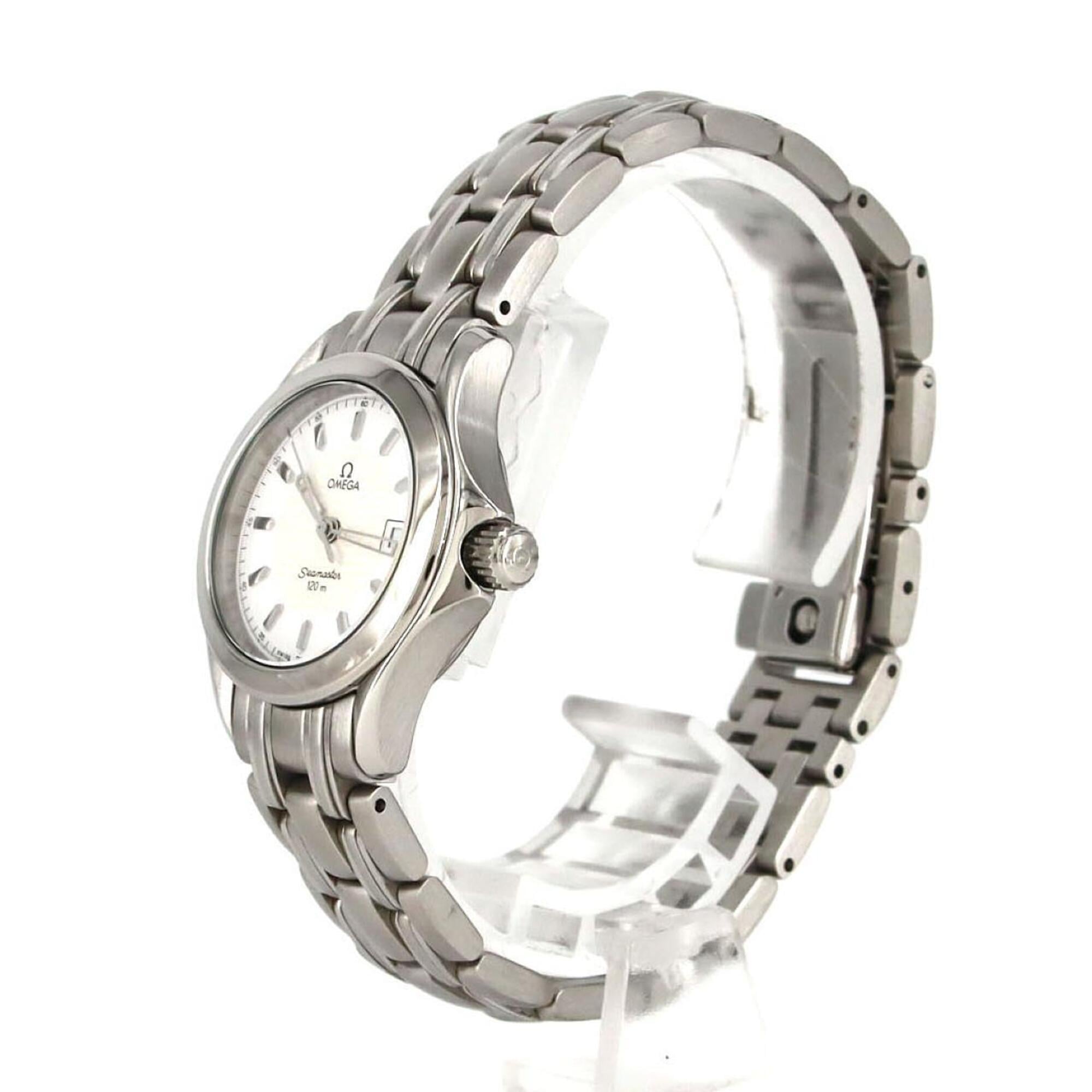 Omega Seamaster 2581.21 White Dial 26mm Watch