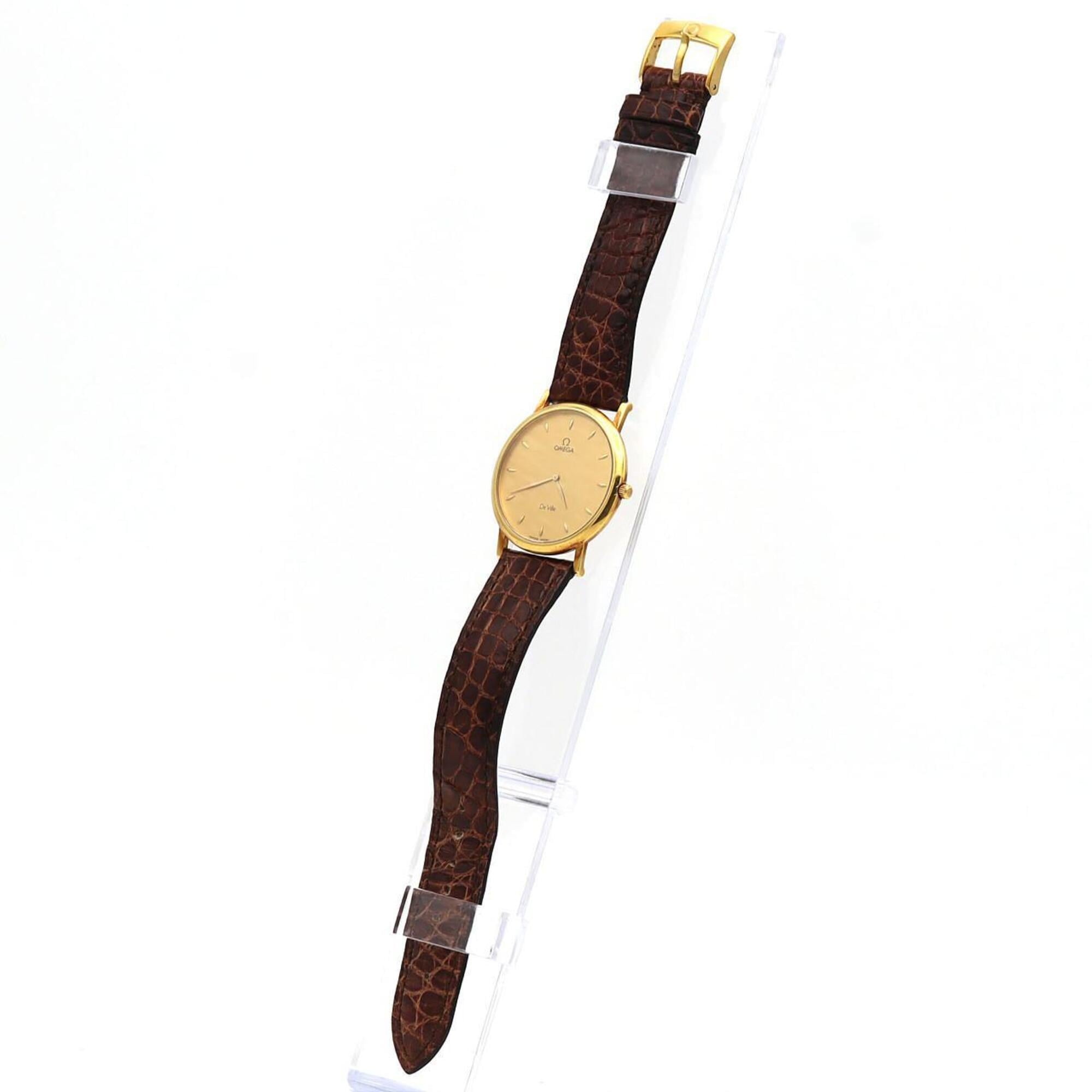Omega De Ville YG CAL.1478 195.2378 Quartz Watch