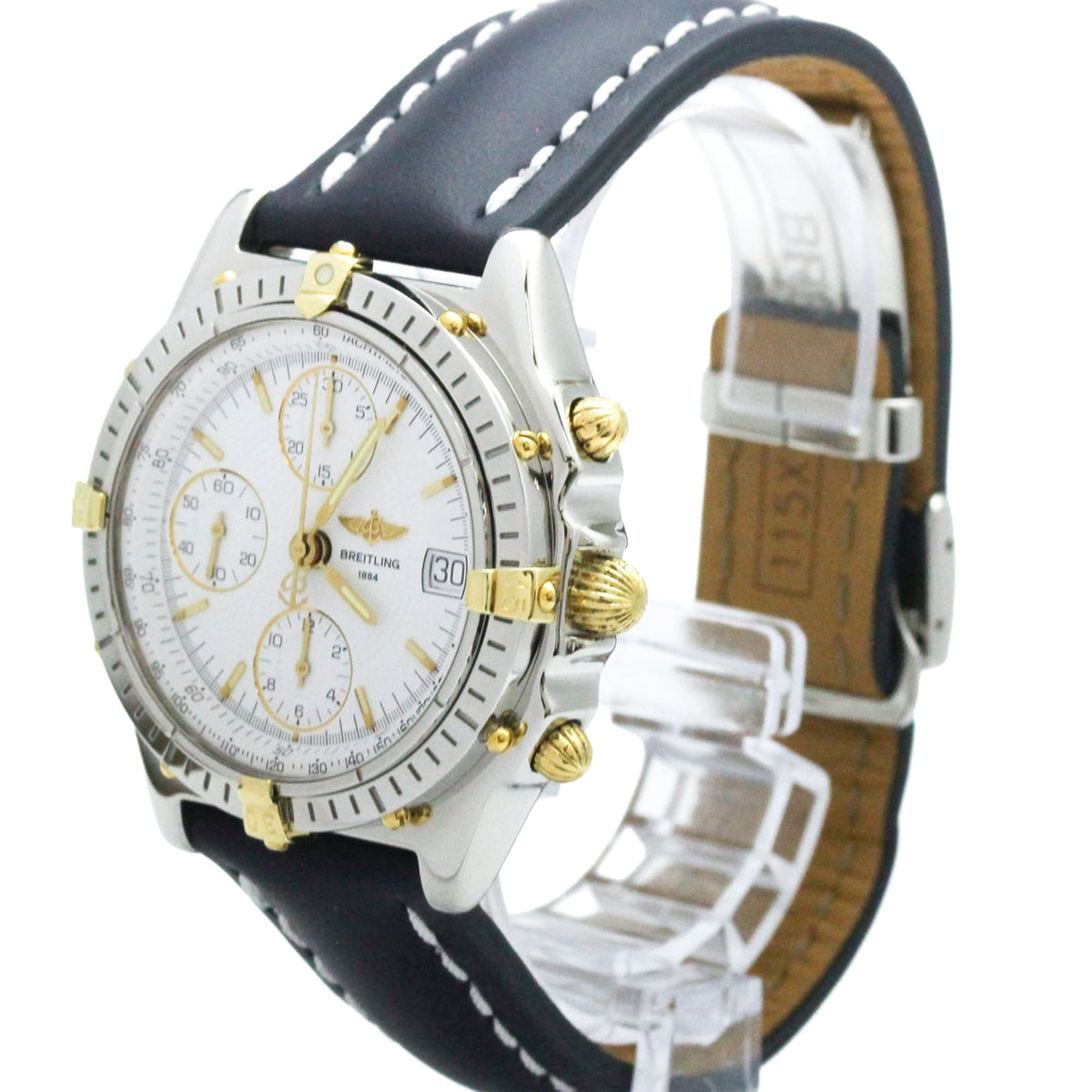 Breitling Chronomat B13050.1 Weiß Zifferblatt 40mm Uhr