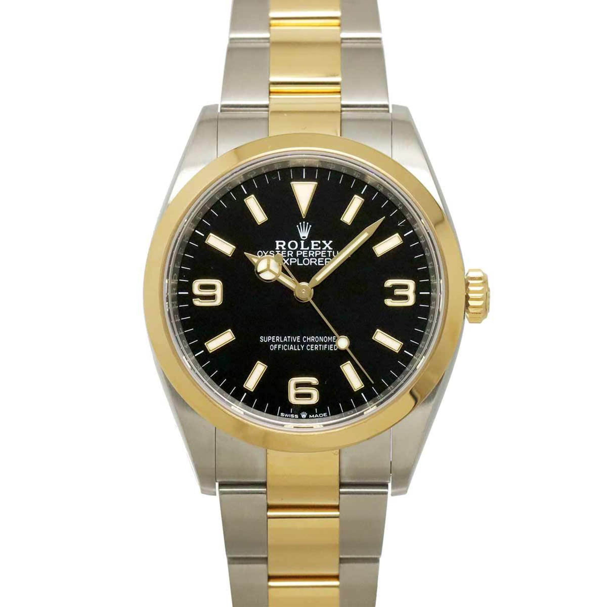 Rolex Explorer 1 124273 Schwarz Zifferblatt 36 mm Uhr