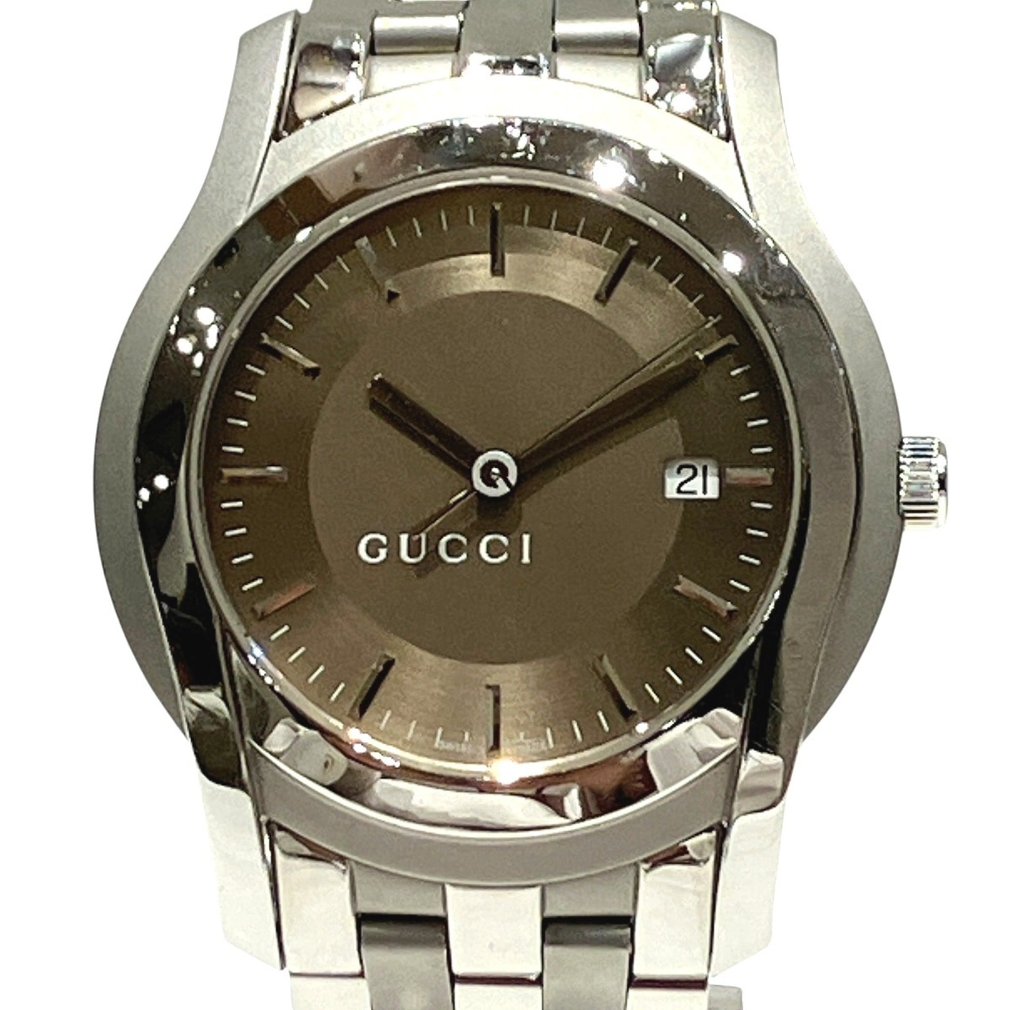 Gucci - 5500XL Champagne Dial 43mm Watch
