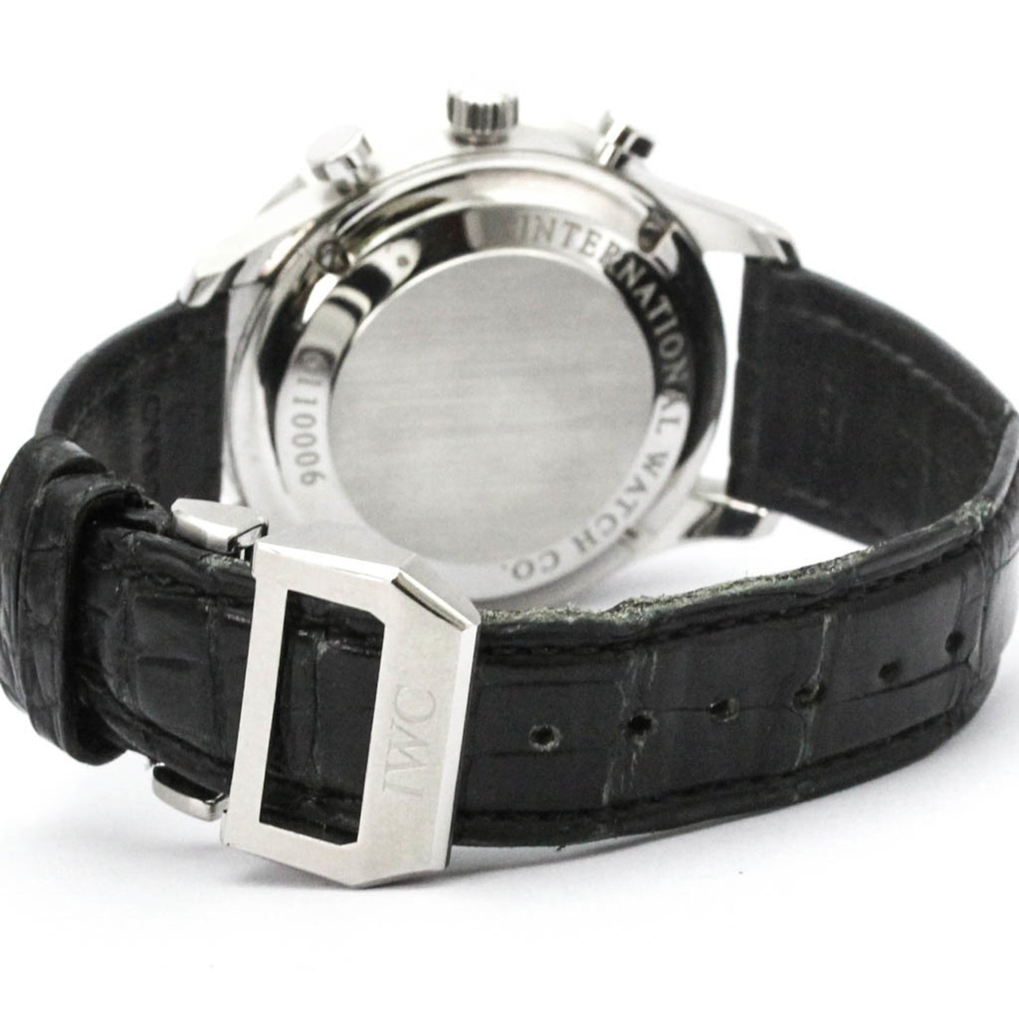 IWC Portuguese Chronograph stalen automatisch horloge IW371491