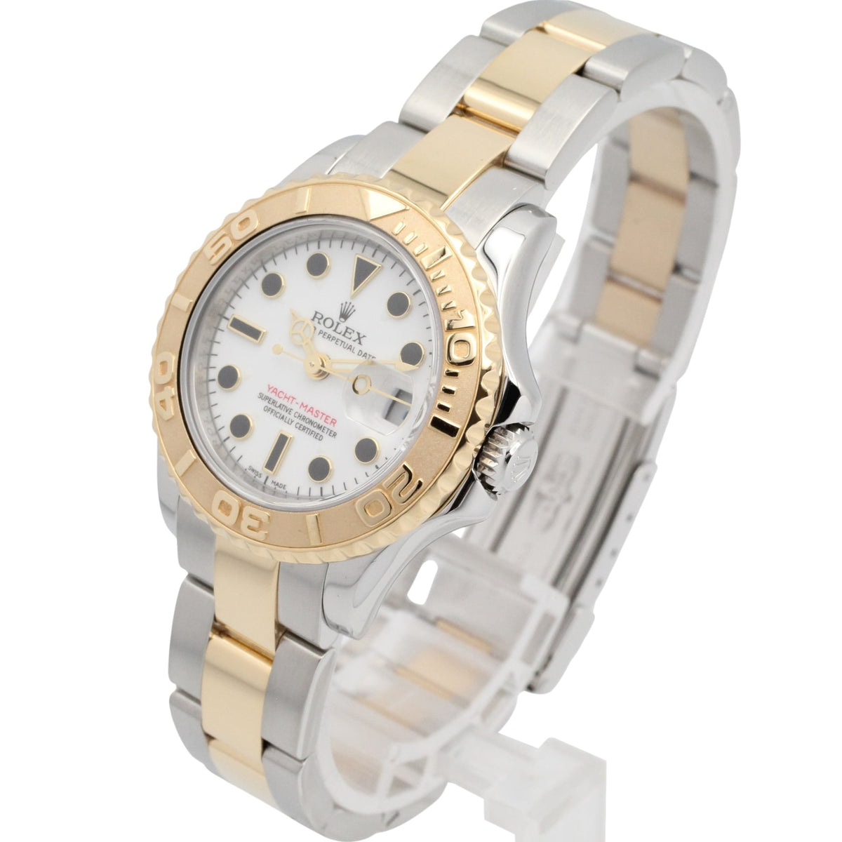 Rolex Yachtmaster 29 169623 White Dial 29mm Watch