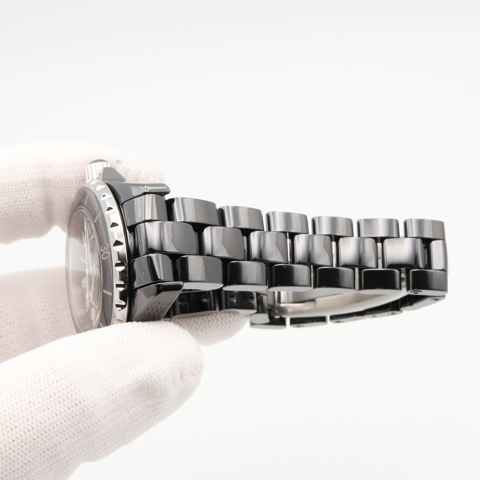 Chanel J12 Ceramic Wo Black H0682