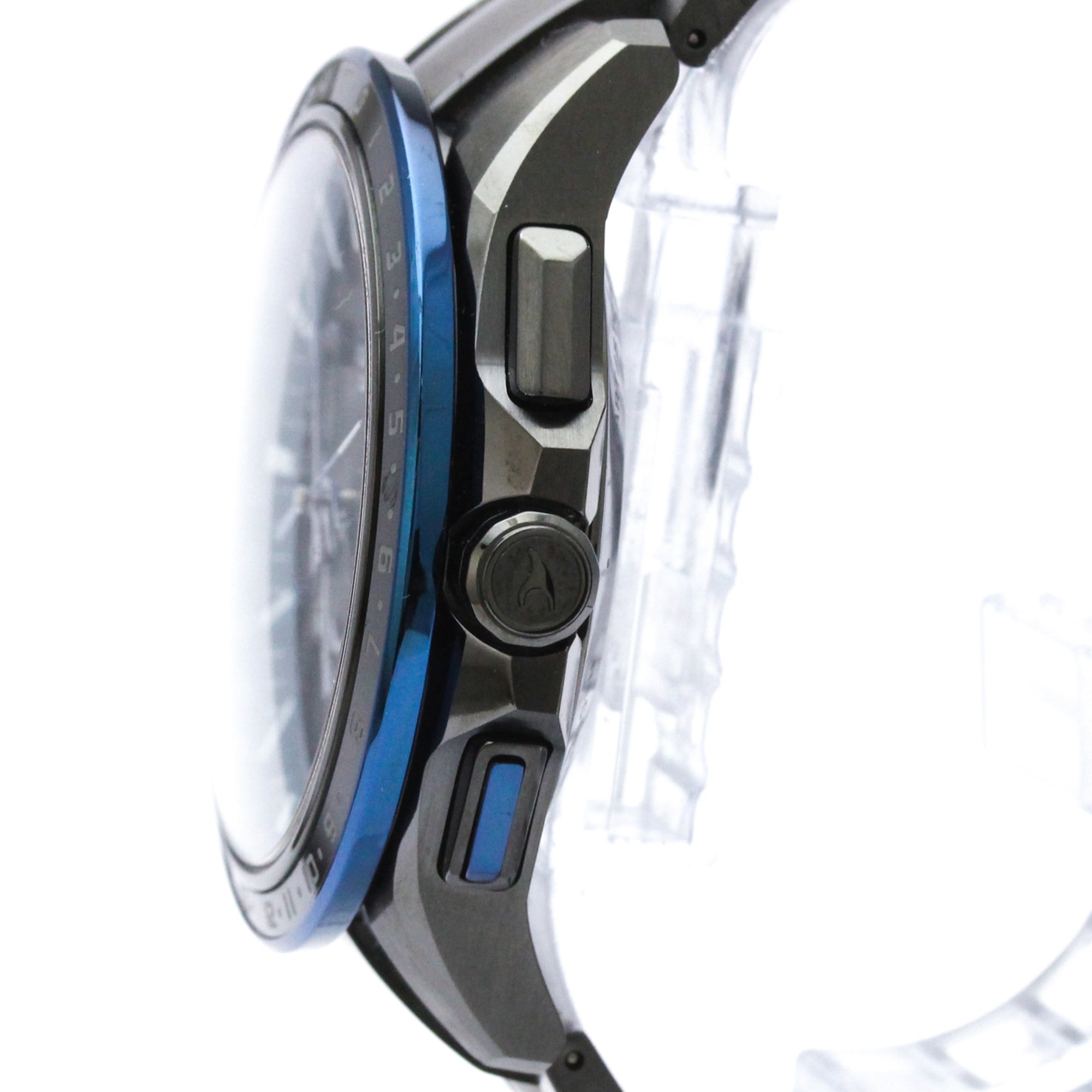 CASIO Oceanus GPS-Uhr mit Funkuhrzeit, Solarantrieb und Titangehäuse OCW-G1200B-1AJF