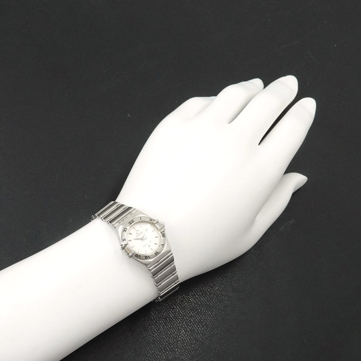 Omega Constellation Mini 1562 30 Silber Zifferblatt 22 mm Uhr