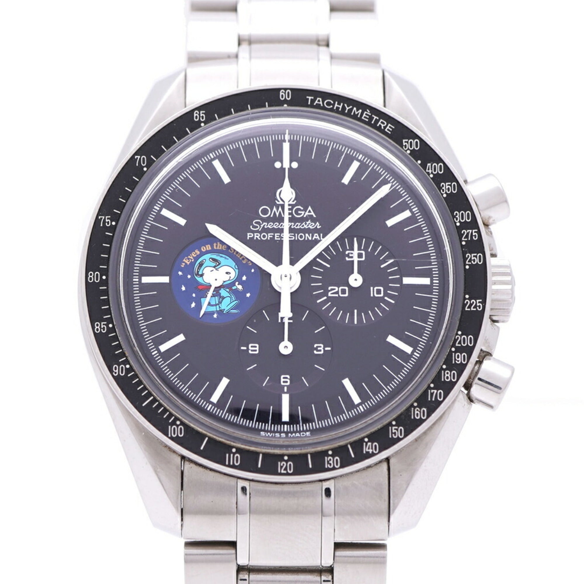 OMEGA Speedmaster Snoopy Award Limited to 5,441 pieces worldwide Hand-wound watch Black dial 1144-12OMEGA Men's