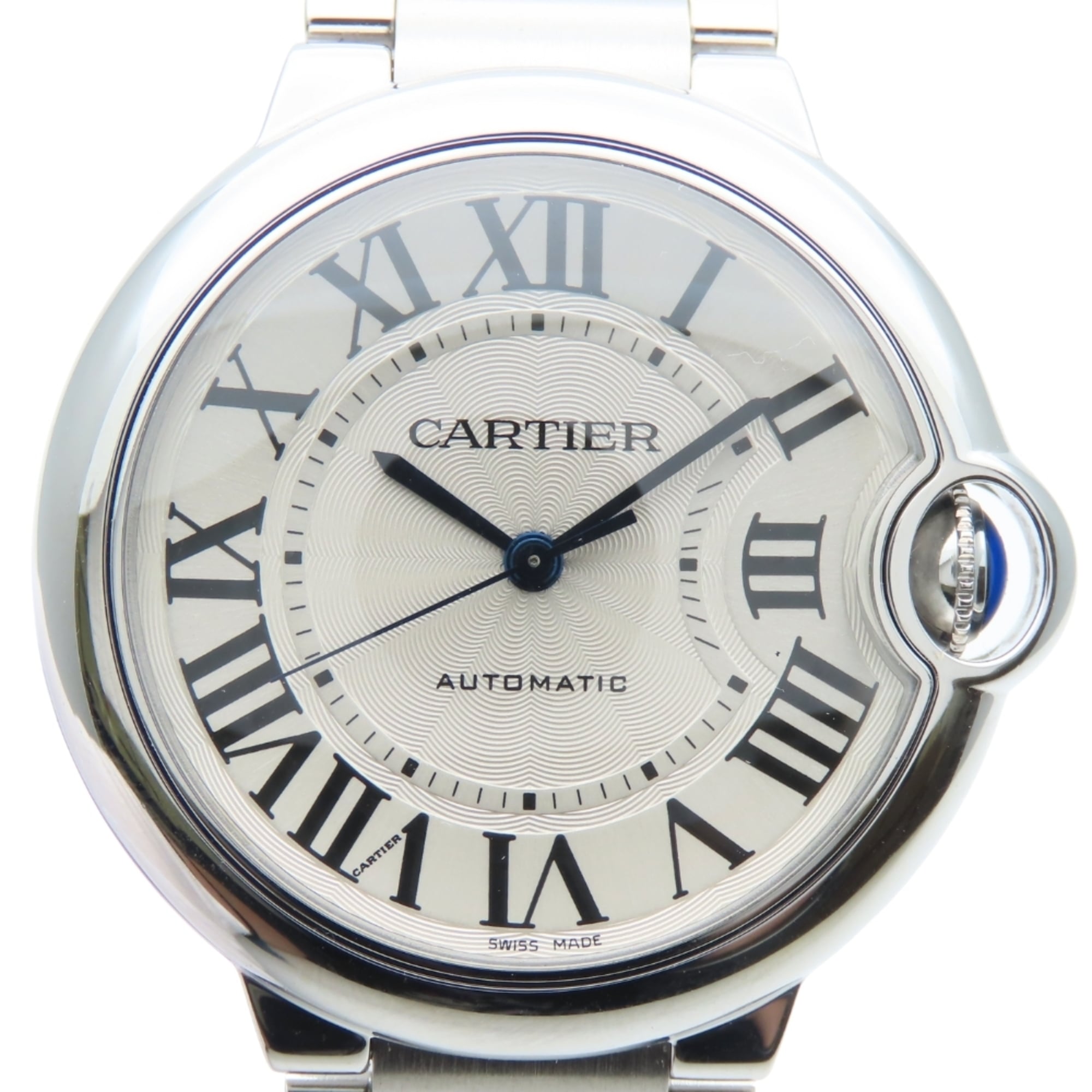 Cartier Ballon Bleu W6920046 Silver Dial 36mm Watch
