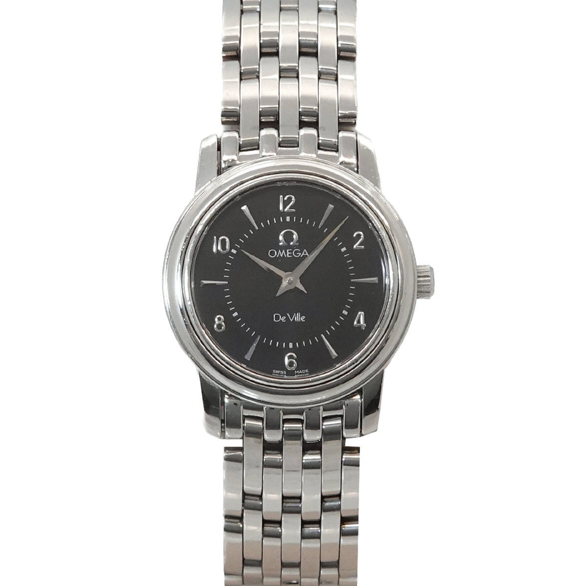 Omega De Ville Prestige 4570 50 Women's Watch Black Quartz