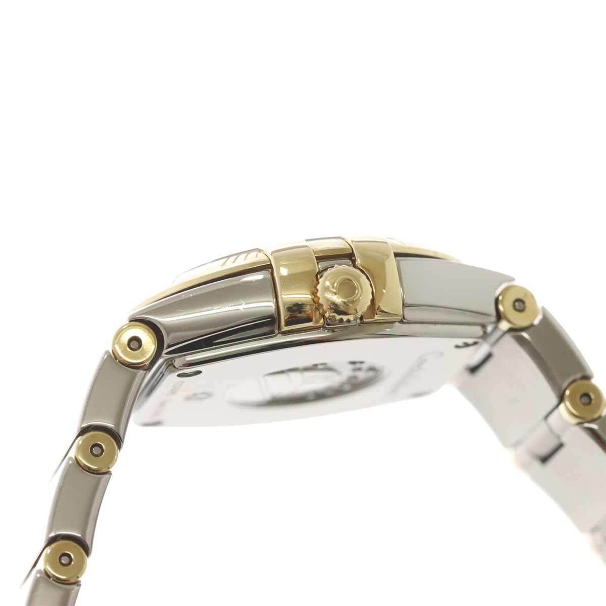 Omega Constellation, gebürstetZweifarbig 123 20 24 60 58 002Damenuhr 18 Karat GelbgoldQuarz